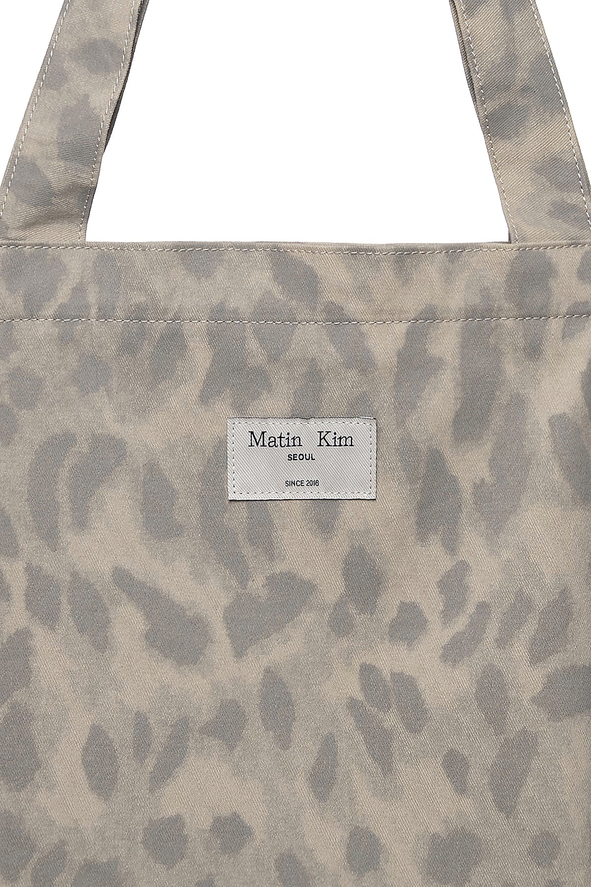 Matin Kim - Matin Washed Pattern Ecobag (Light Grey) product image 4 | TRAB K-Fashion Australia