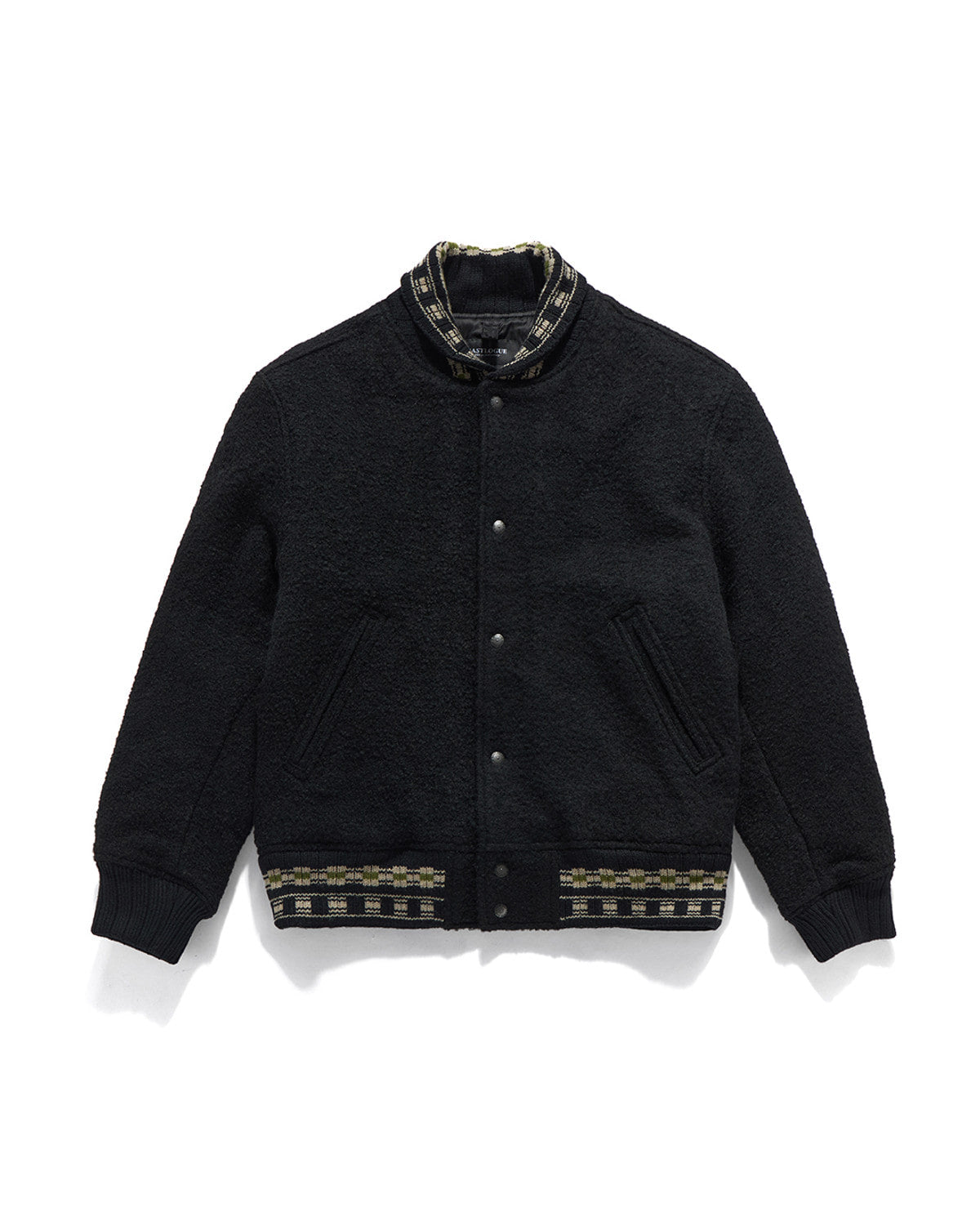 Eastlogue - Teddy Blouson Jumper (Ashed Black) product image 1 | TRAB K-Fashion Australia