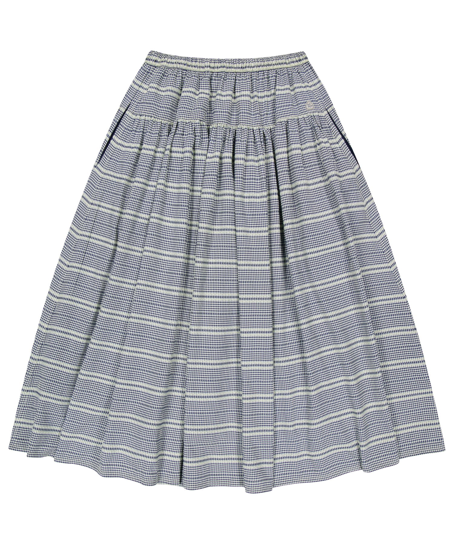 Coyseio - Wide Shirring Skirt (Navy) product image 1 | TRAB K-Fashion Australia