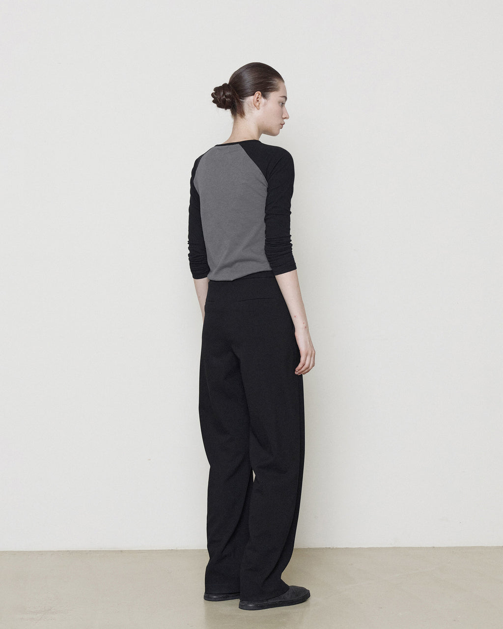Brownyard - Wool Easy Pants (Black) product image 3 | TRAB K-Fashion Australia