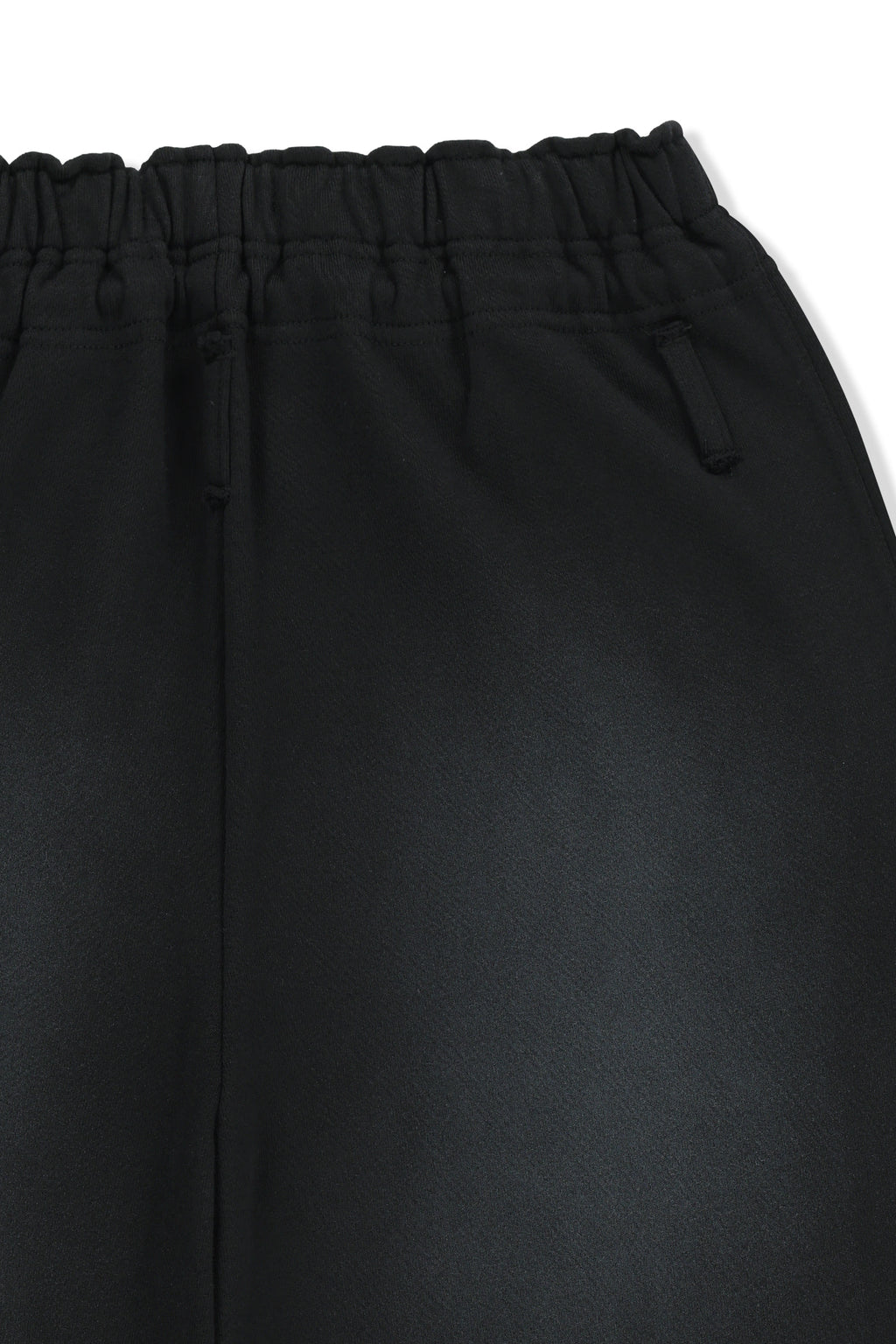 Matin Kim - Snap Tuck Washed Sweatpants (Black) product image 5 | TRAB K-Fashion Australia