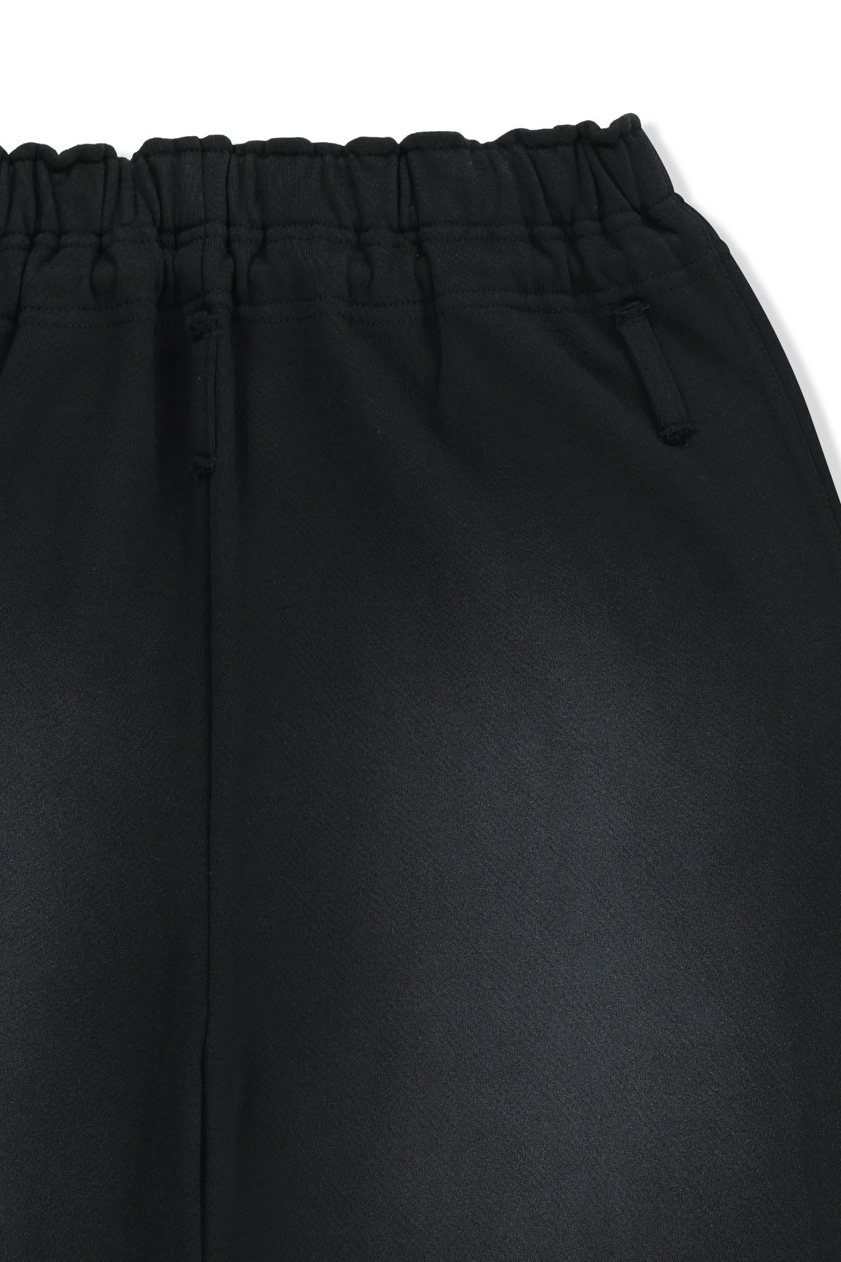 Matin Kim - Snap Tuck Washed Sweatpants (Black) product image 5 | TRAB K-Fashion Australia