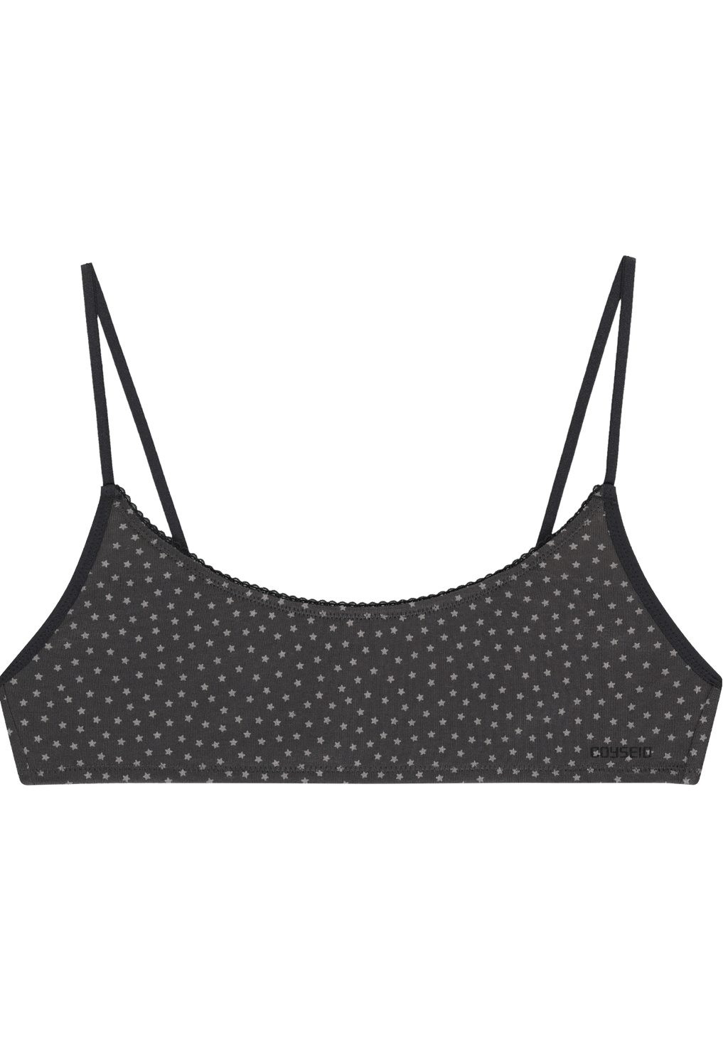 Coyseio - Star Soft Bralette (Charcoal) product image 2 | TRAB K-Fashion Australia