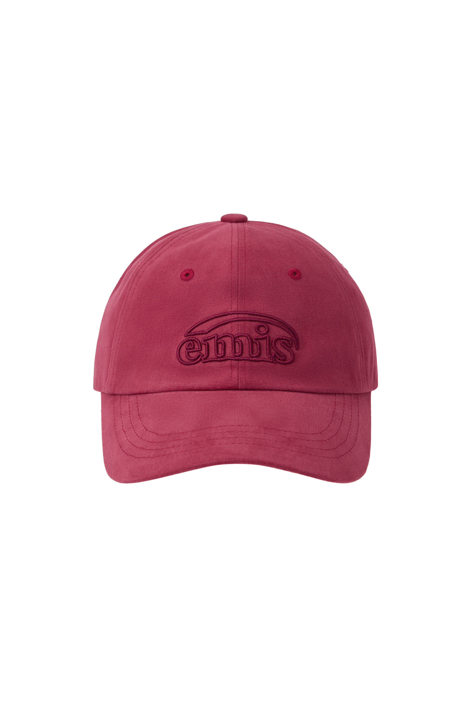 Emis - Cotton Brushed Ball Cap (Red) product image 1 | TRAB K-Fashion Australia