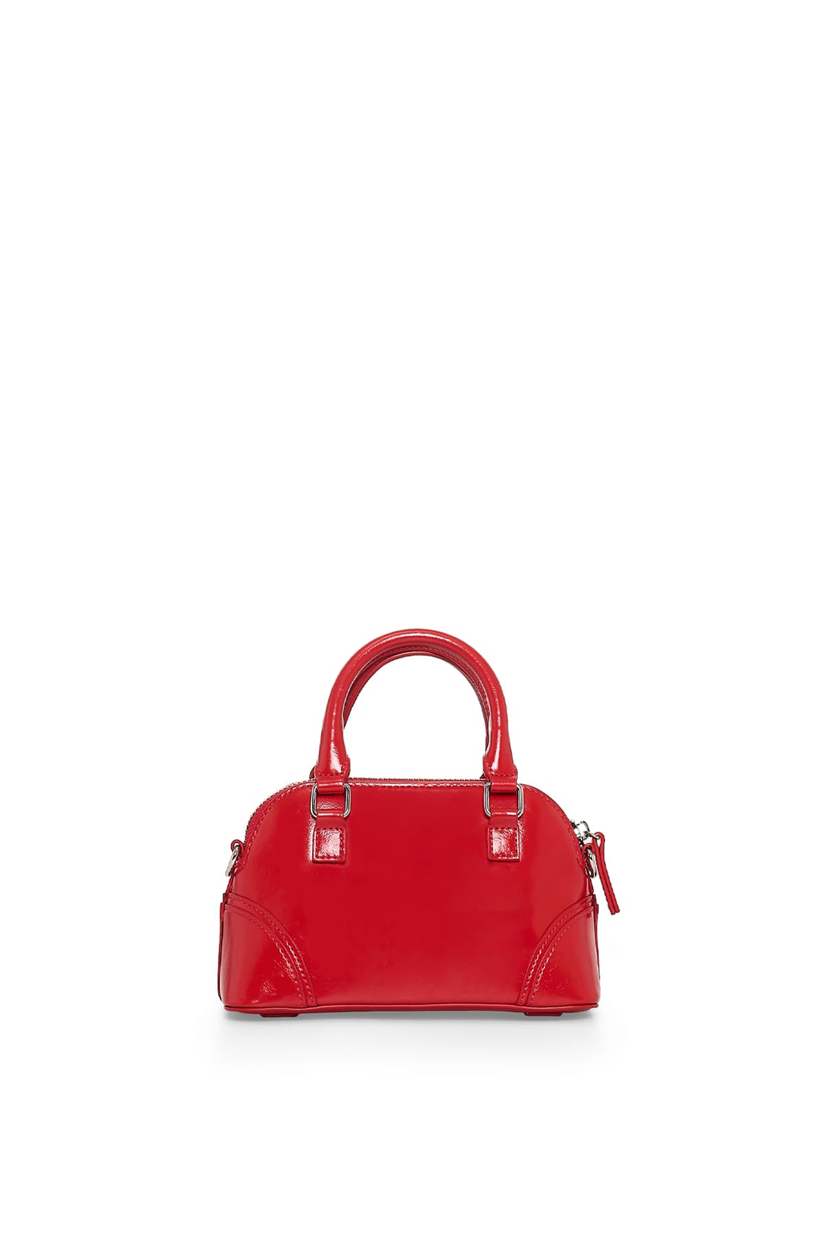 Matin Kim - Curve Zip Mini Bag (Red) product image 3 | TRAB K-Fashion Australia