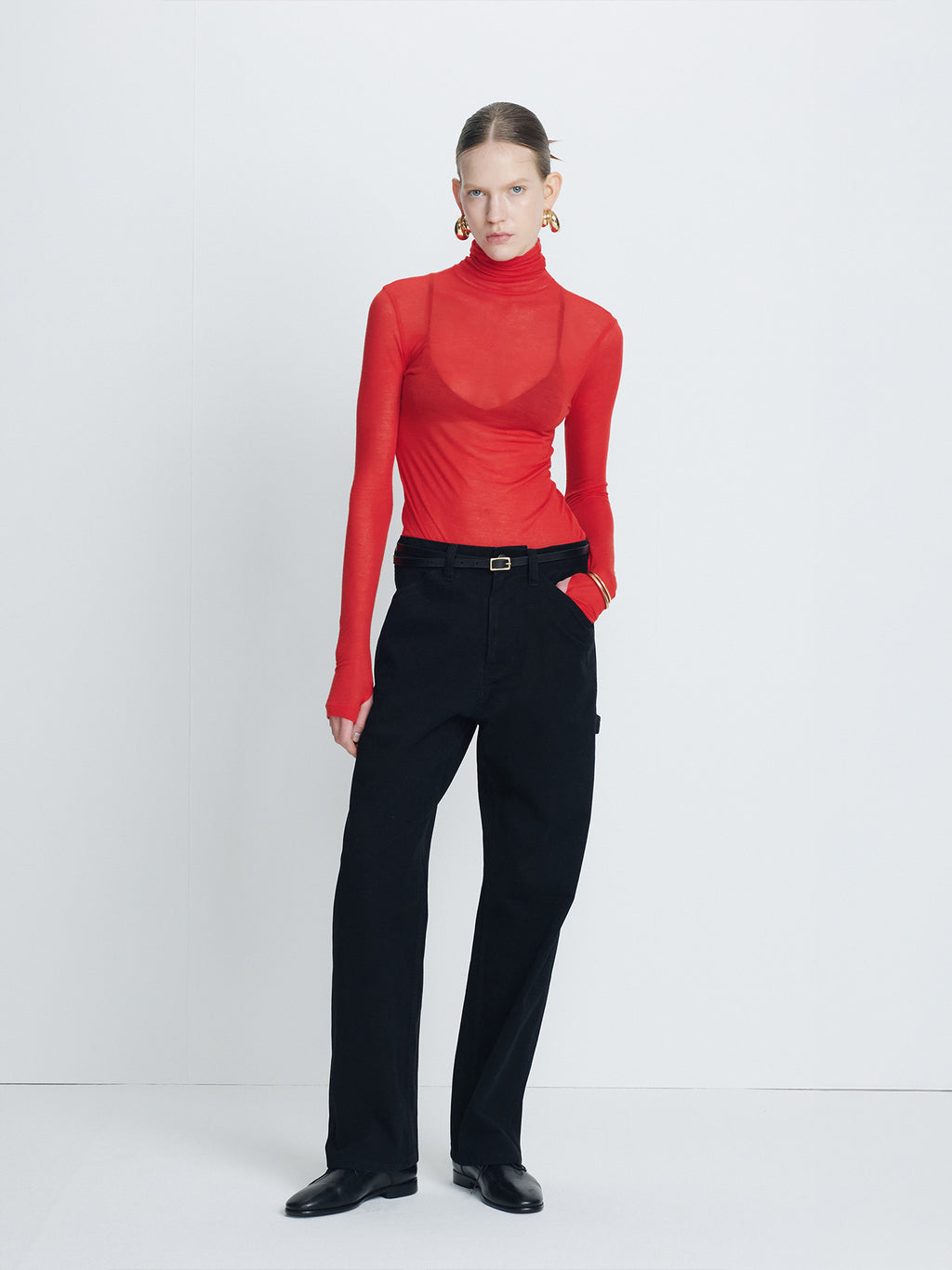 Tonywack - Brushed Cotton Painter Pants (Black) product image 1 | TRAB K-Fashion Australia