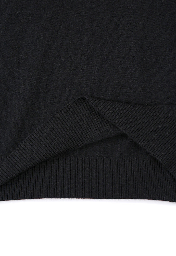 Art if acts - Cashmere V-Neck Knit (Black) product image 10 | TRAB K-Fashion Australia