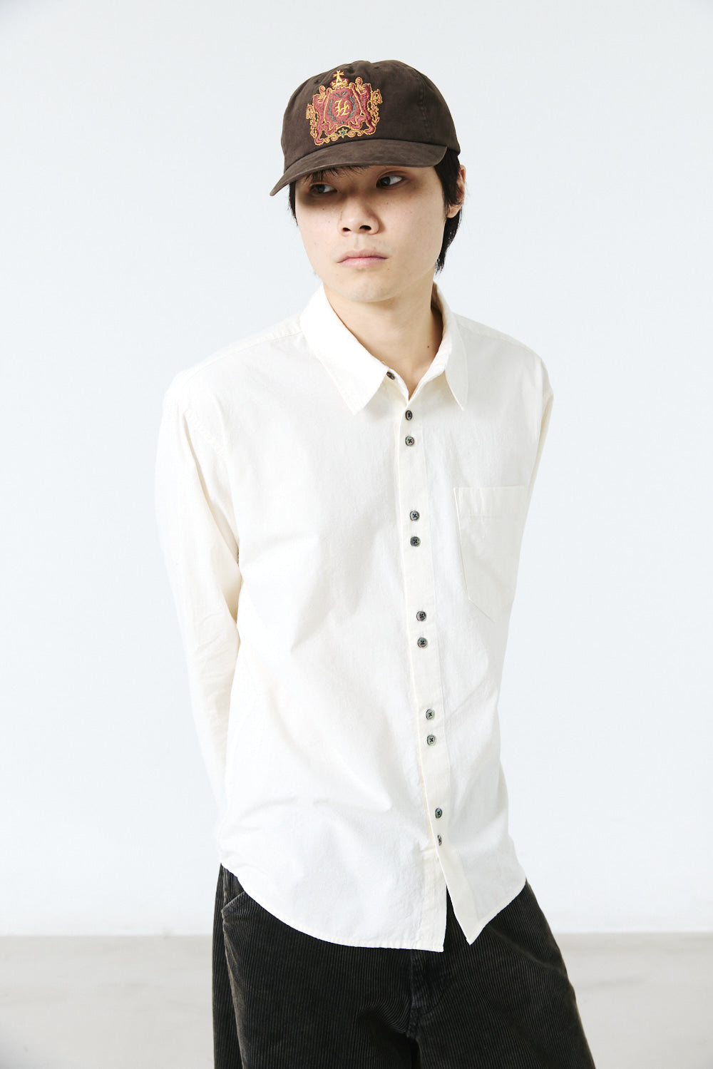 Hatchingroom - Rana Shirt Silk Nep (Ecru) product image 13 | TRAB K-Fashion Australia