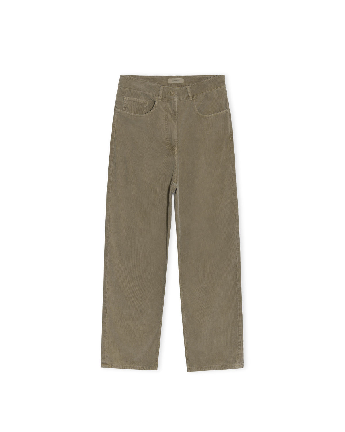 Brownyard - Garment Dyed Corduroy Pants (Dark Beige) product image 6 | TRAB K-Fashion Australia
