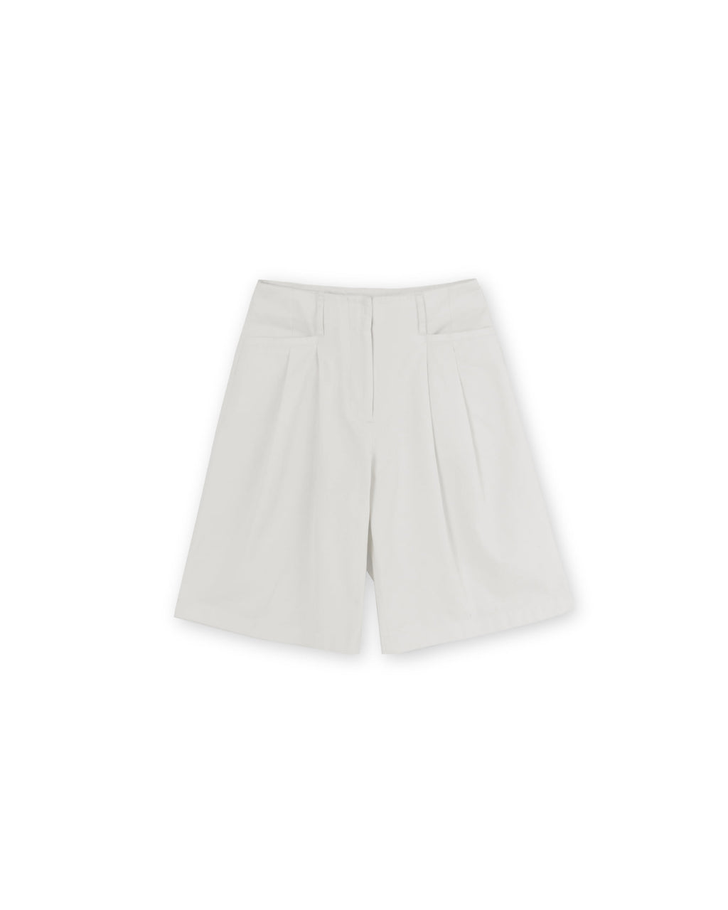 Brownyard - Two Tuck Half Pants (White) product image 5 | TRAB K-Fashion Australia