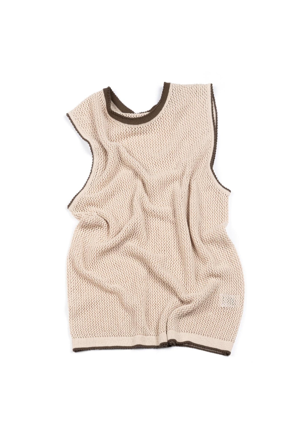 Ioedle - Fruit-Infused Mesh Vest (Beige) product image 2 | TRAB K-Fashion Australia