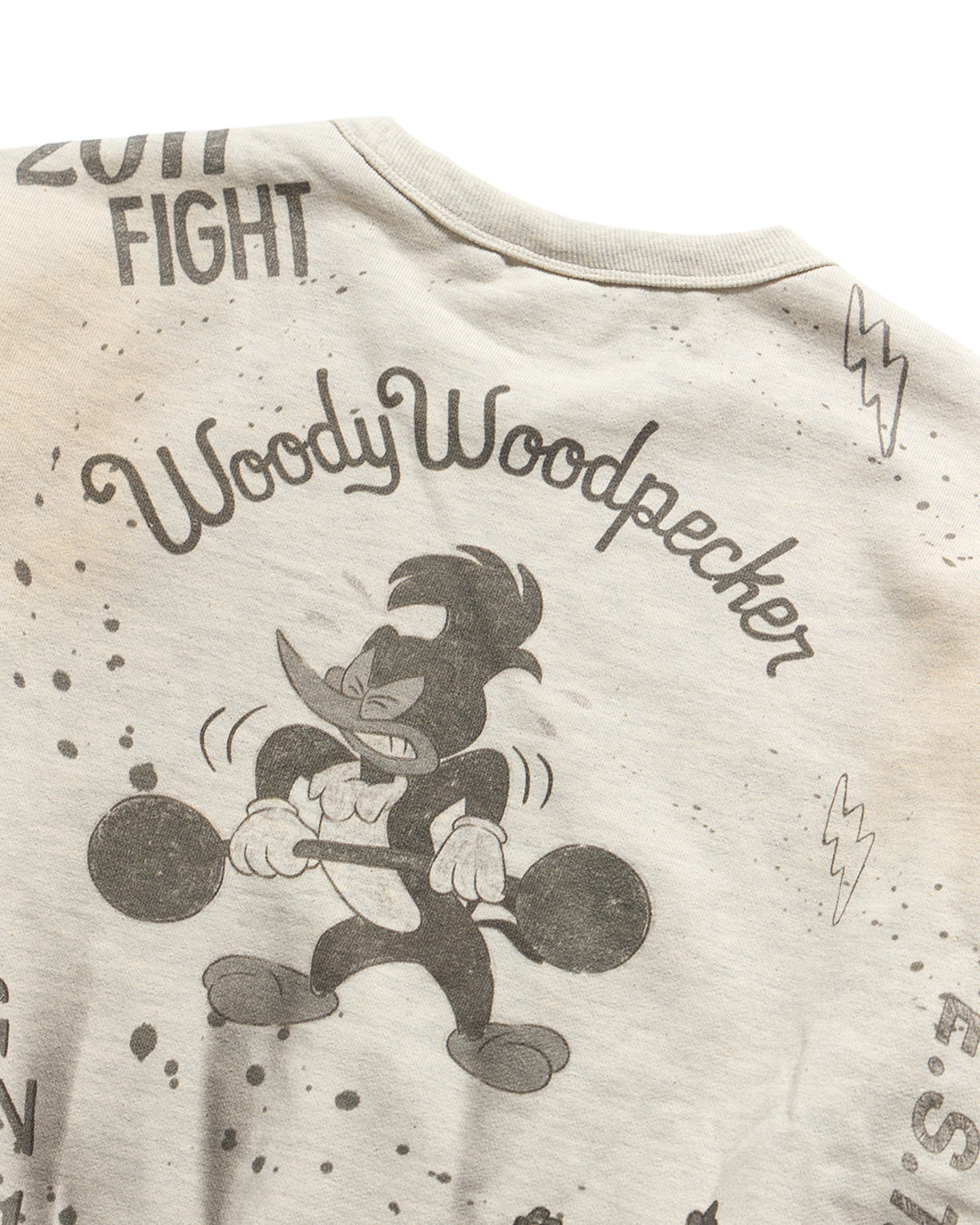 Eastlogue - Vintage Woody Doodle Sweat Shirts (Oatmeal) product image 5 | TRAB K-Fashion Australia