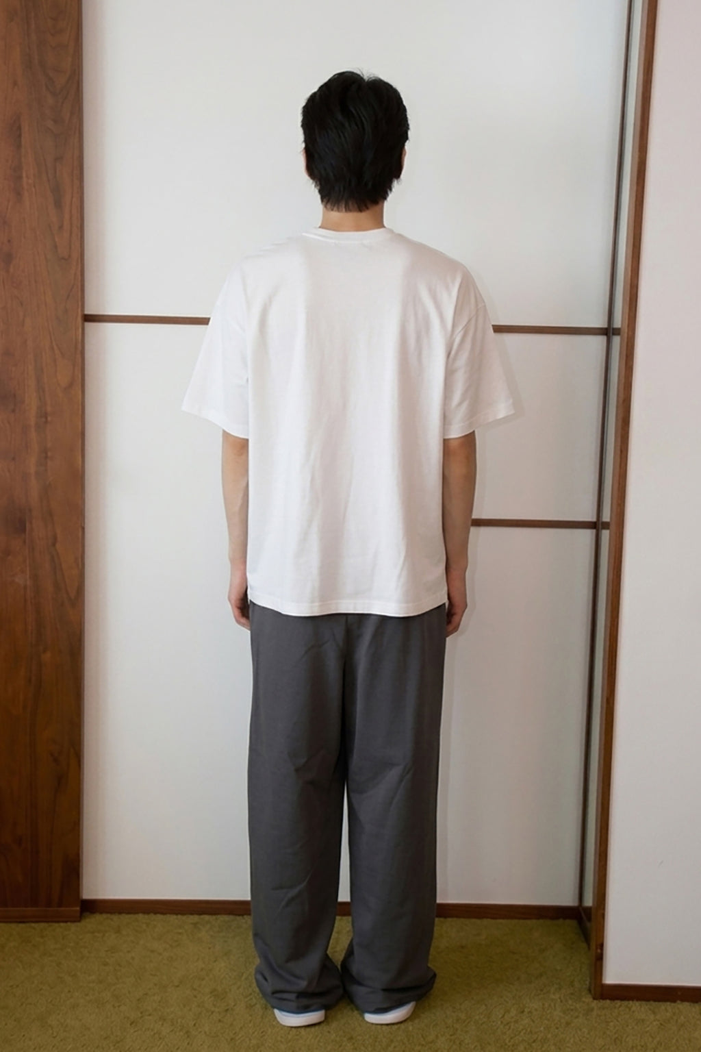 Deinet - Tape T-Shirt (White) product image 3 | TRAB K-Fashion Australia