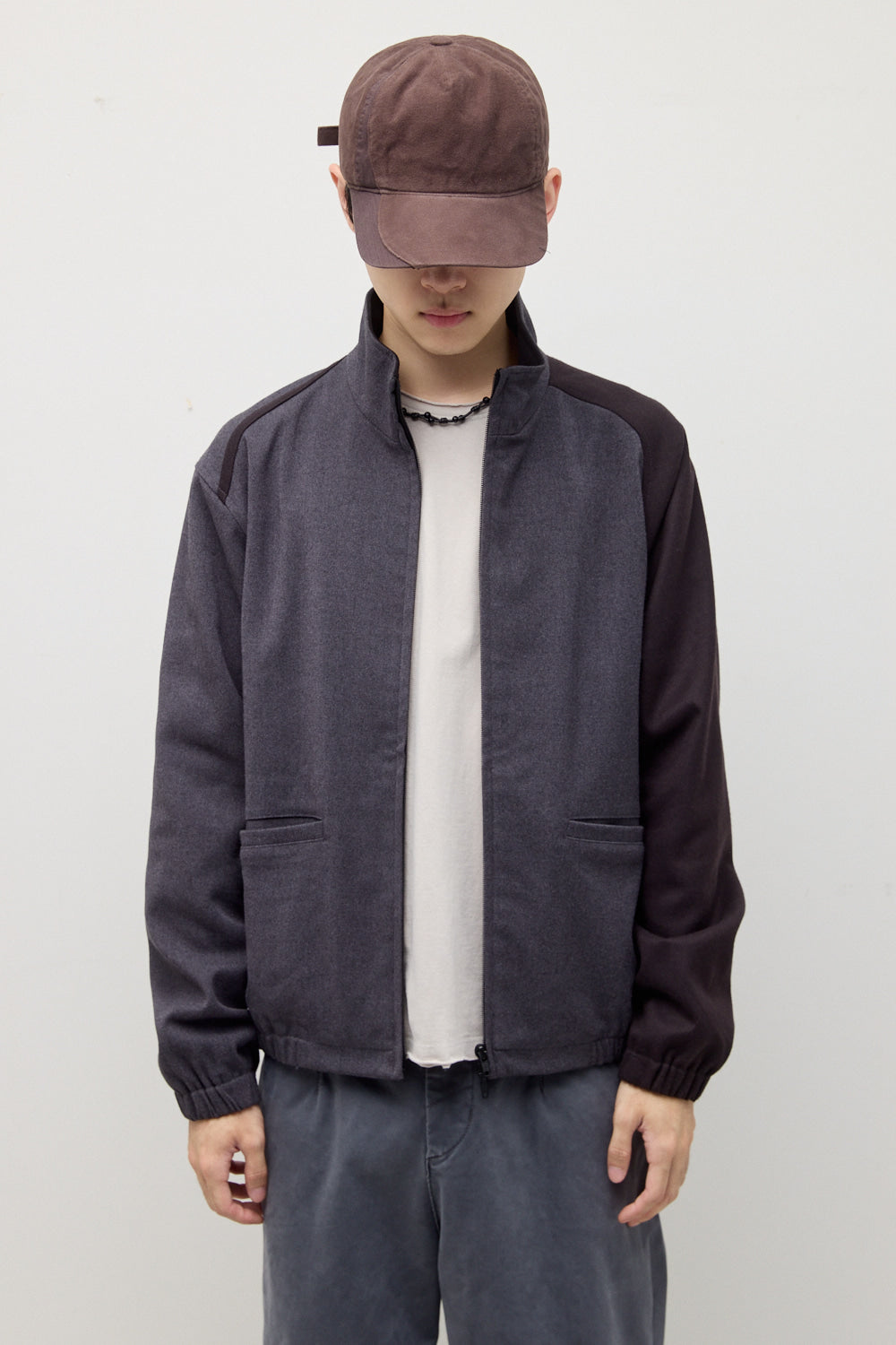 Hatchingroom - Incision Cap (Washed Dark Brown) product image 7 | TRAB K-Fashion Australia