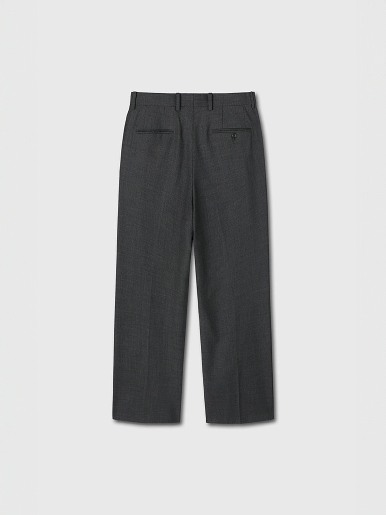 Tonywack - Double-Pleats Relaxed Trousers (Grey) product image 8 | TRAB K-Fashion Australia