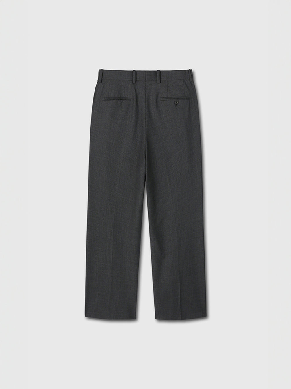 Tonywack - Double-Pleats Relaxed Trousers (Grey) product image 8 | TRAB K-Fashion Australia