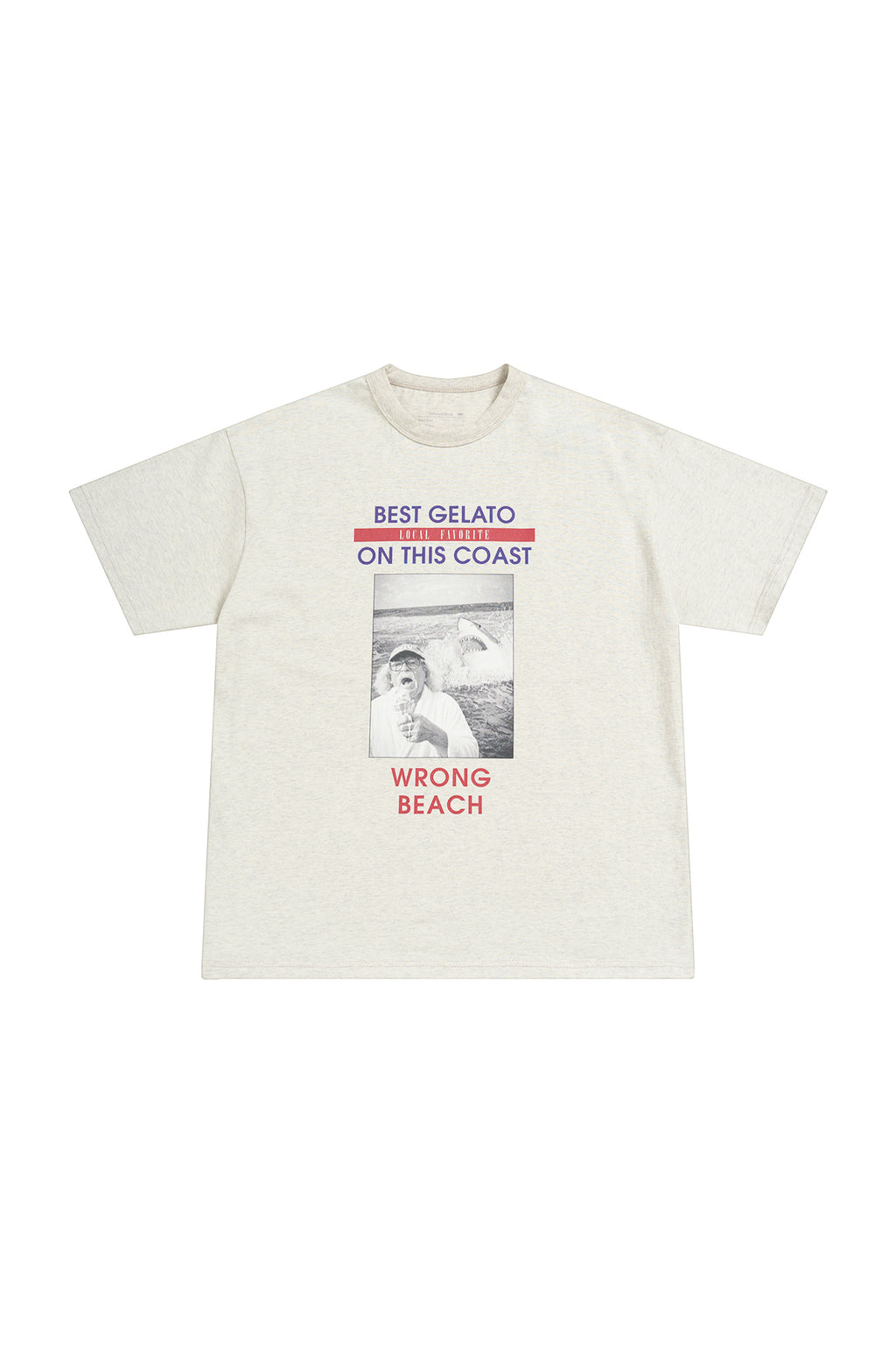 STU - Icecream T-shirt (Melange Grey) product image 8 | TRAB K-Fashion Australia