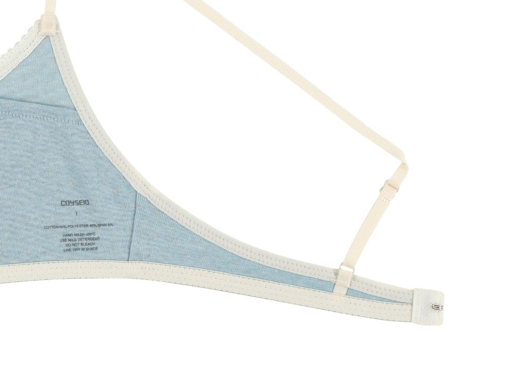 Coyseio - Star Soft Bralette (Sky Blue) product image 7 | TRAB K-Fashion Australia
