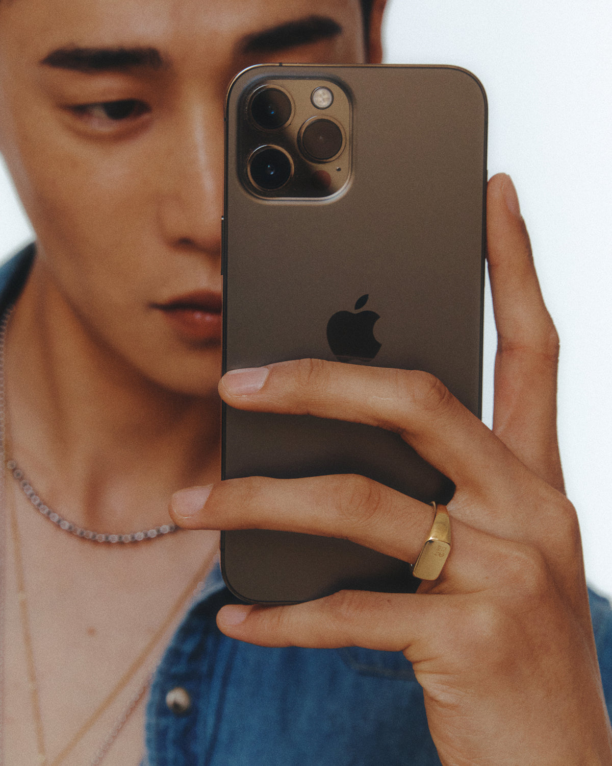 Numbering - A13 Signet Ring #7402 product image 4 | TRAB K-Fashion Australia