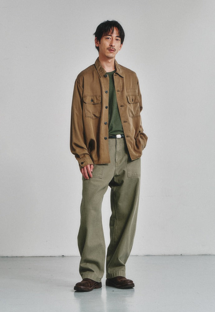 Art if acts - Tencel US Army Shirt (Olive) product image 1 | TRAB K-Fashion Australia