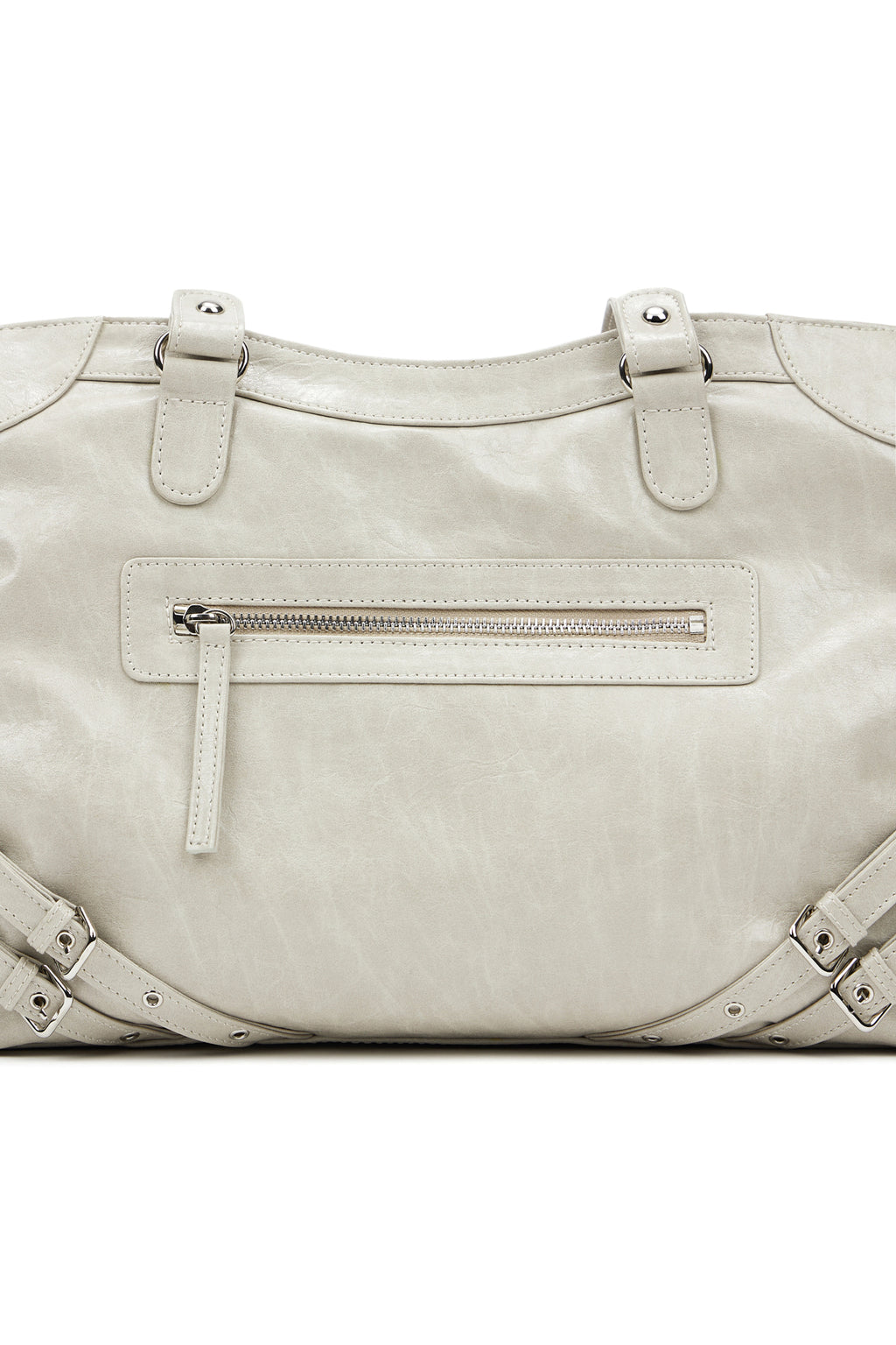 Deinet - Stud Pocket Big Bag (Ash Beige) product image 5 | TRAB K-Fashion Australia