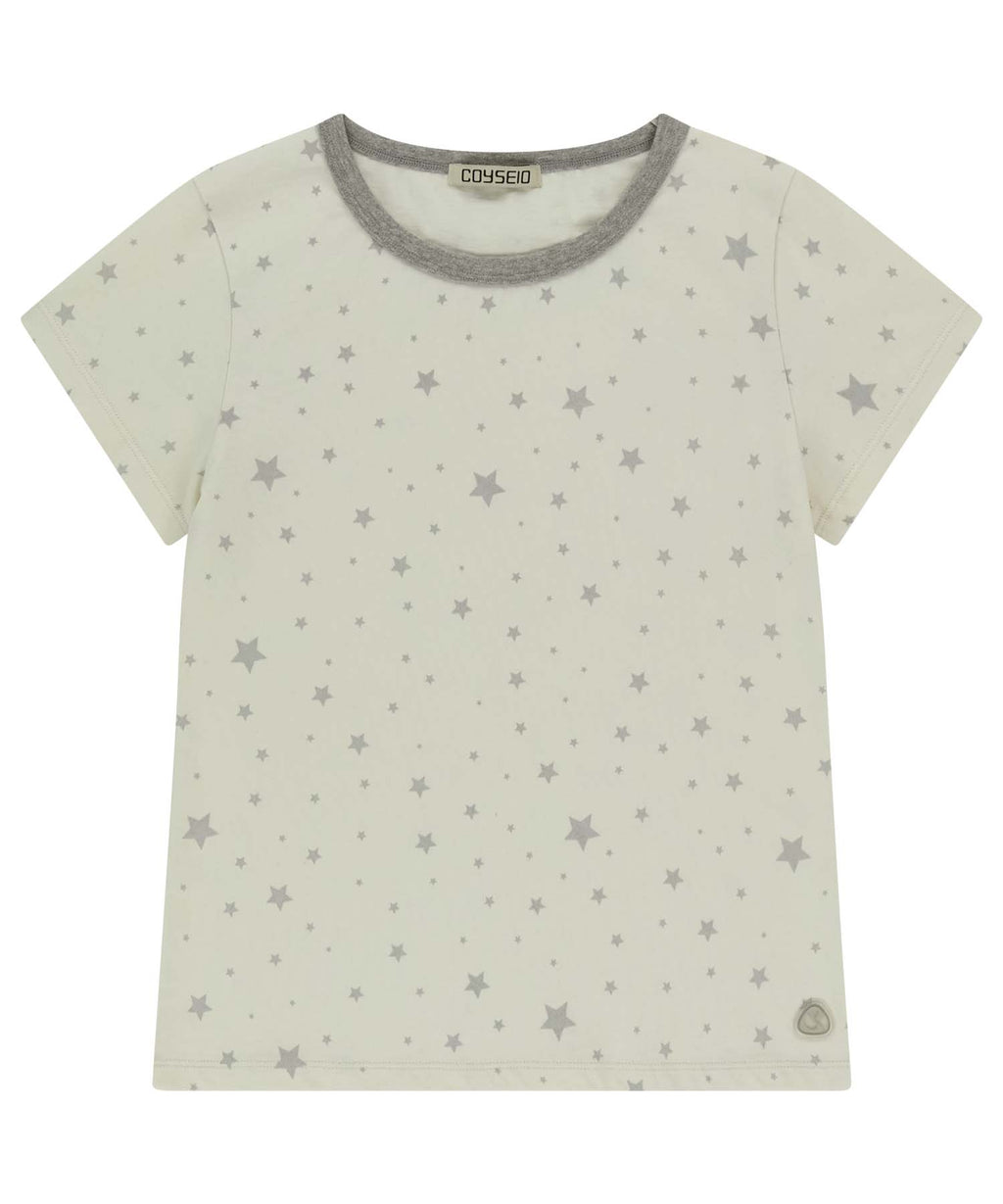 Coyseio - Milky Star T-Shirt (Ivory) product image 1 | TRAB K-Fashion Australia