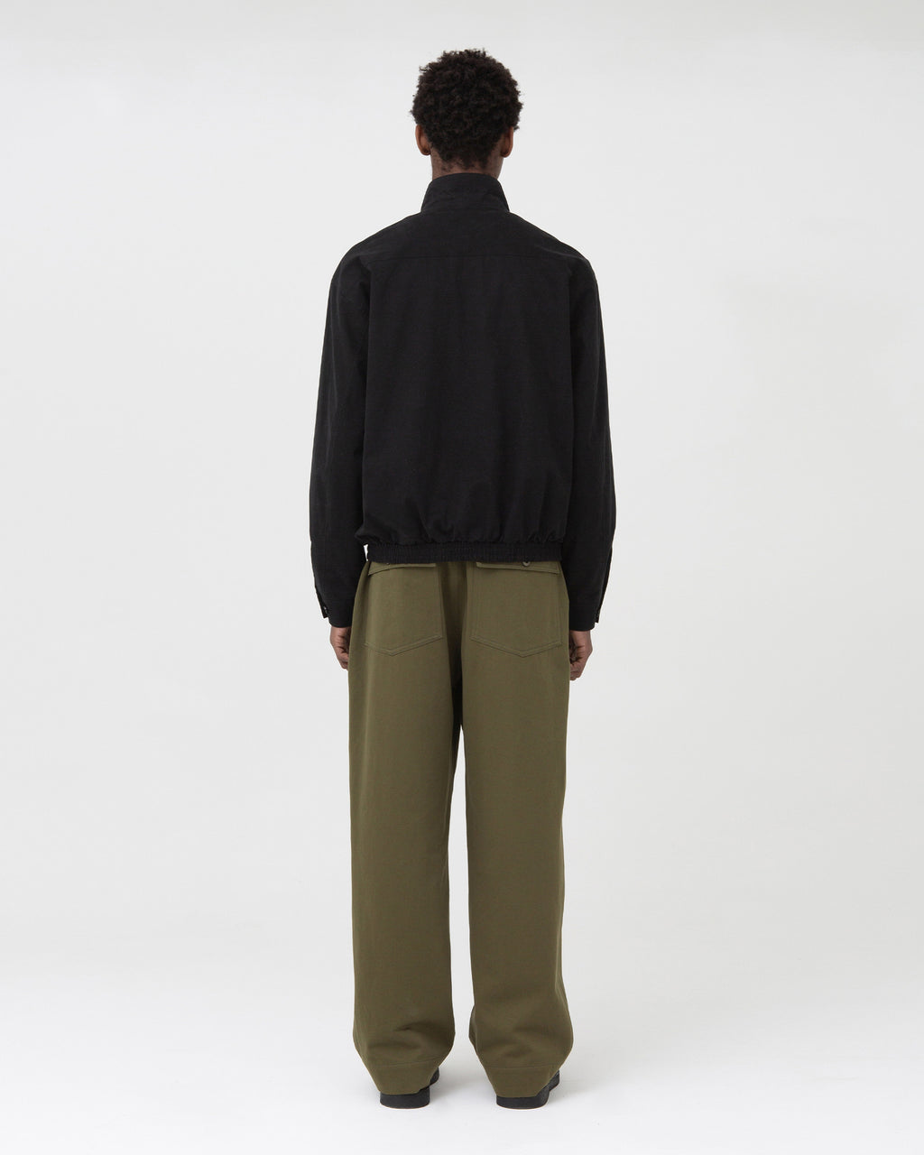 Brownyard - Stand Collar Blouson (Black) product image 2 | TRAB K-Fashion Australia