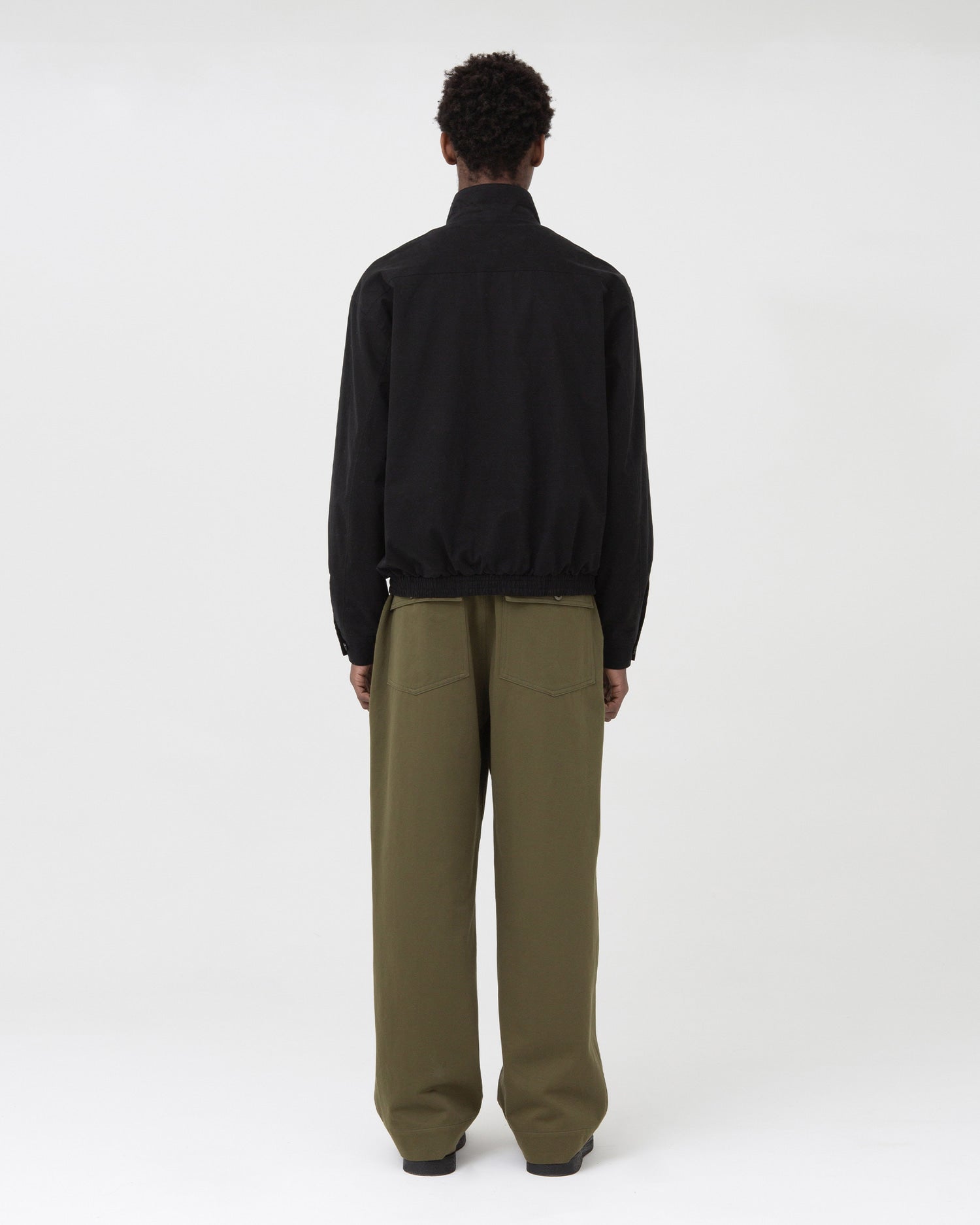Brownyard - Stand Collar Blouson (Black) product image 2 | TRAB K-Fashion Australia