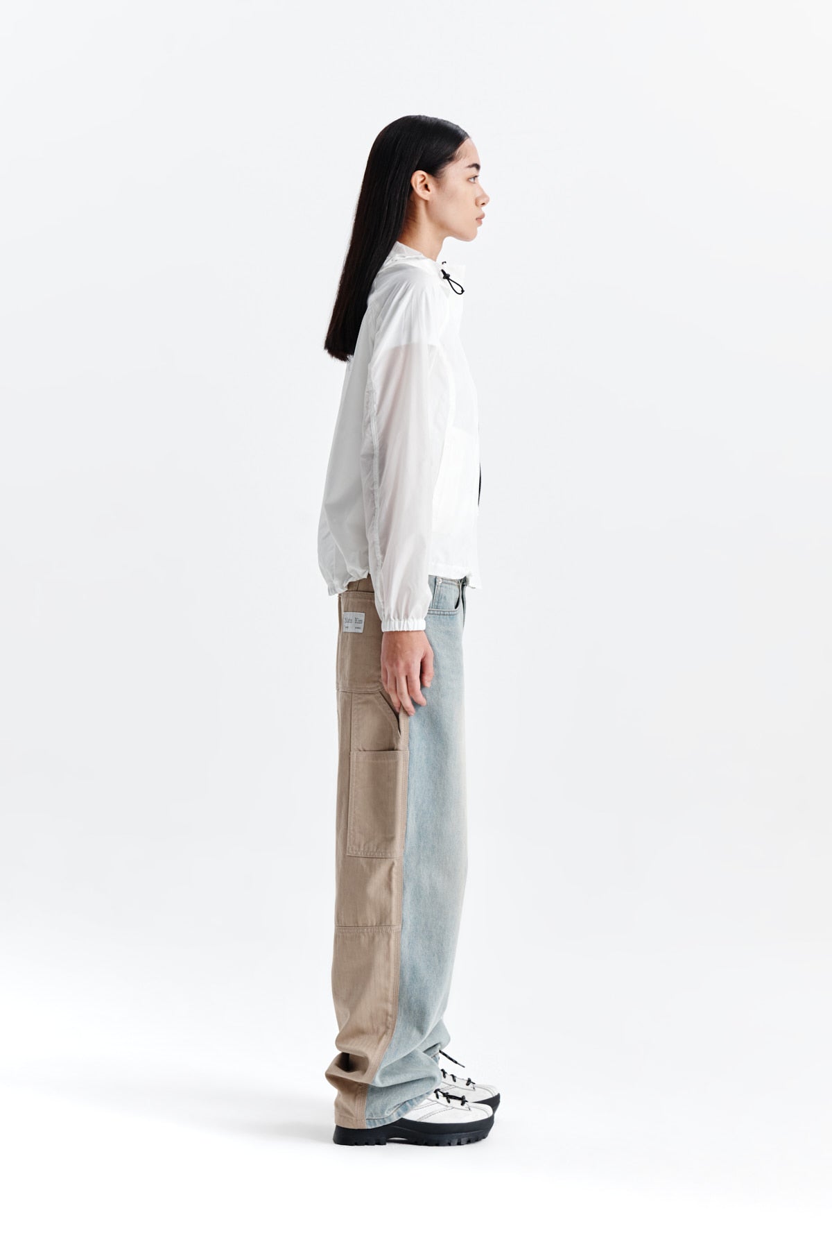 Matin Kim - Light Hoody Windbreaker (White) product image 6 | TRAB K-Fashion Australia