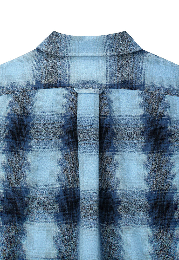 Art if acts - Marieta Ombre Check Shirts (Liberty Blue) product image 14 | TRAB K-Fashion Australia