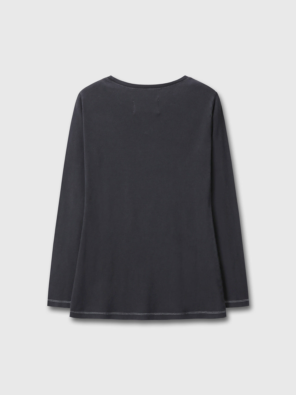 Tonywack - Garment-Dyed Cotton Fitted T-Shirt (Faded Black) product image 8 | TRAB K-Fashion Australia