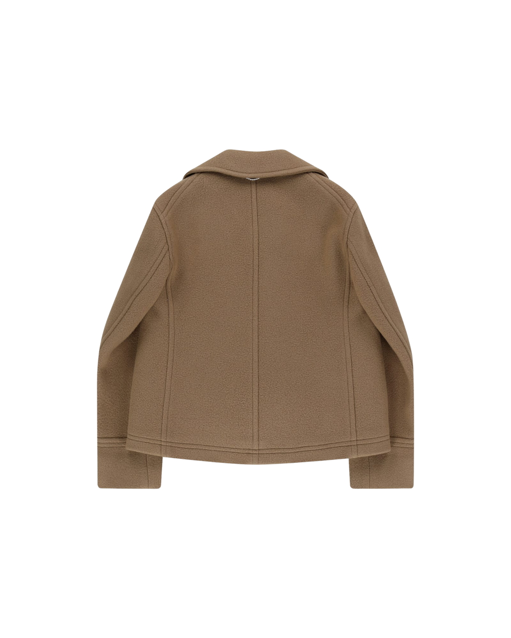 Kimhe Kim - Classic Pea Coat (Beige) product image 15 | TRAB K-Fashion Australia