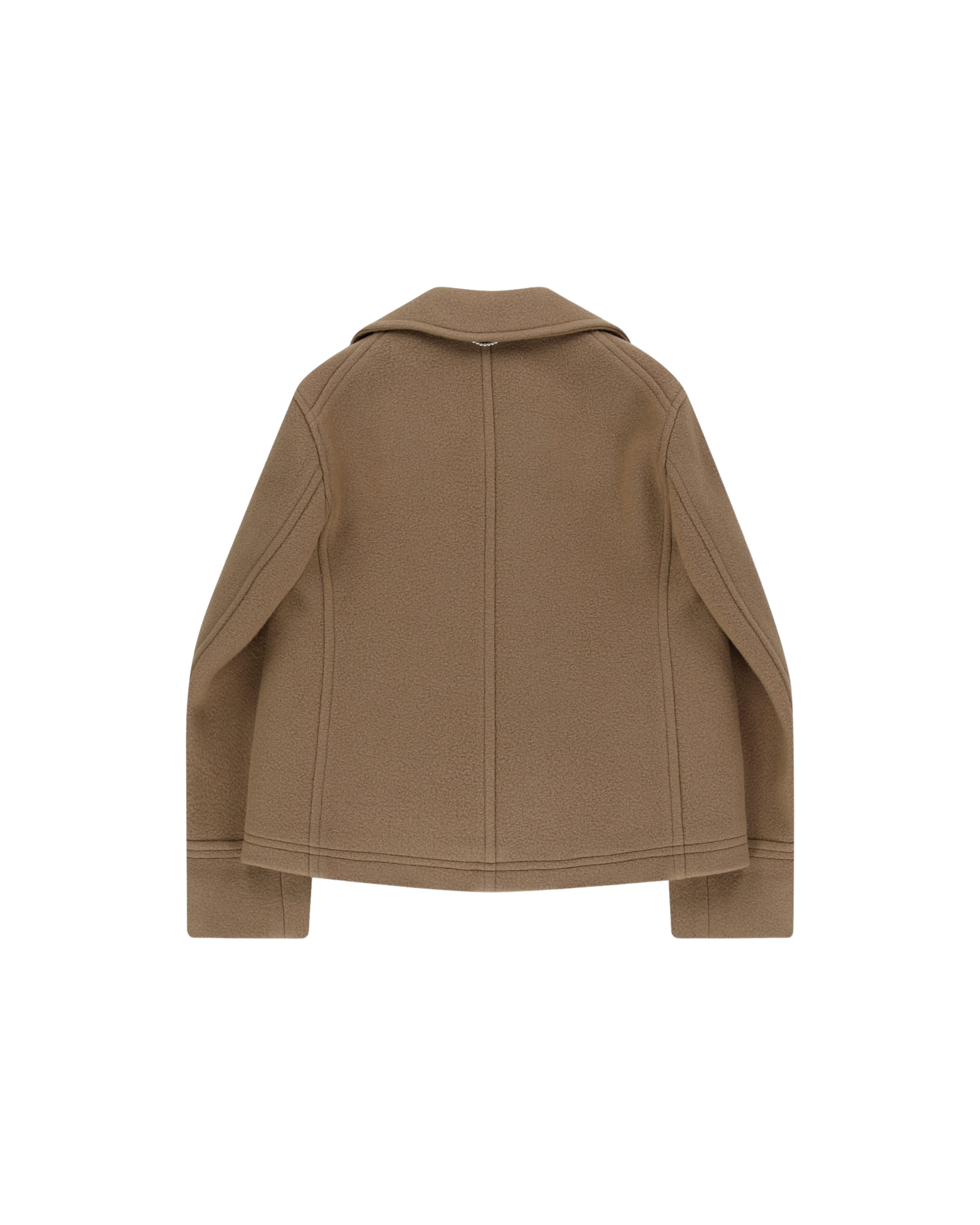 Kimhe Kim - Classic Pea Coat (Beige) product image 15 | TRAB K-Fashion Australia