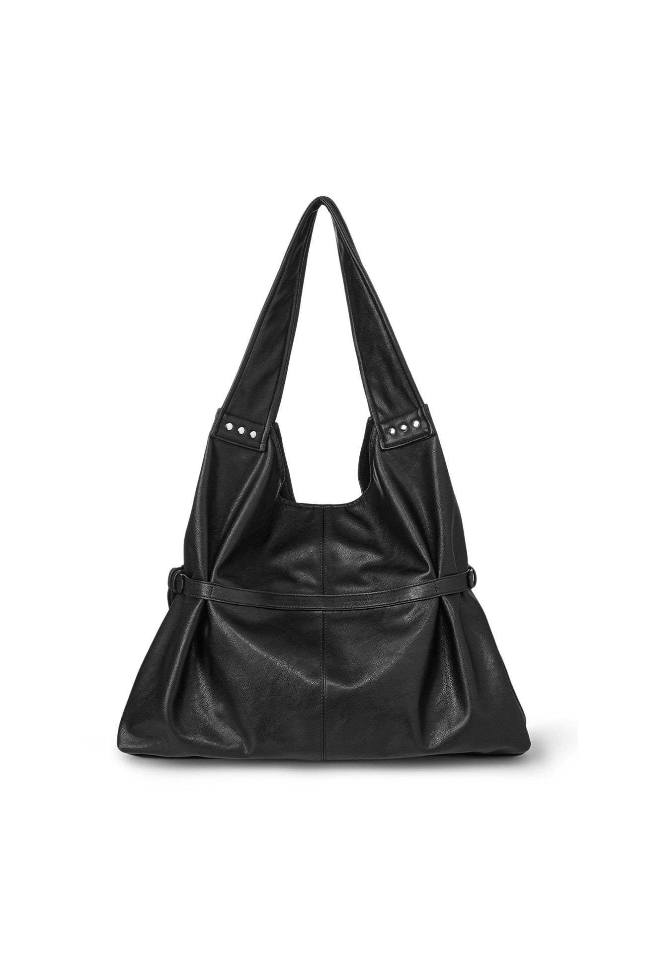 Deinet - Stud Detail Point Pocket Bag (Black) product image 12 | TRAB K-Fashion Australia