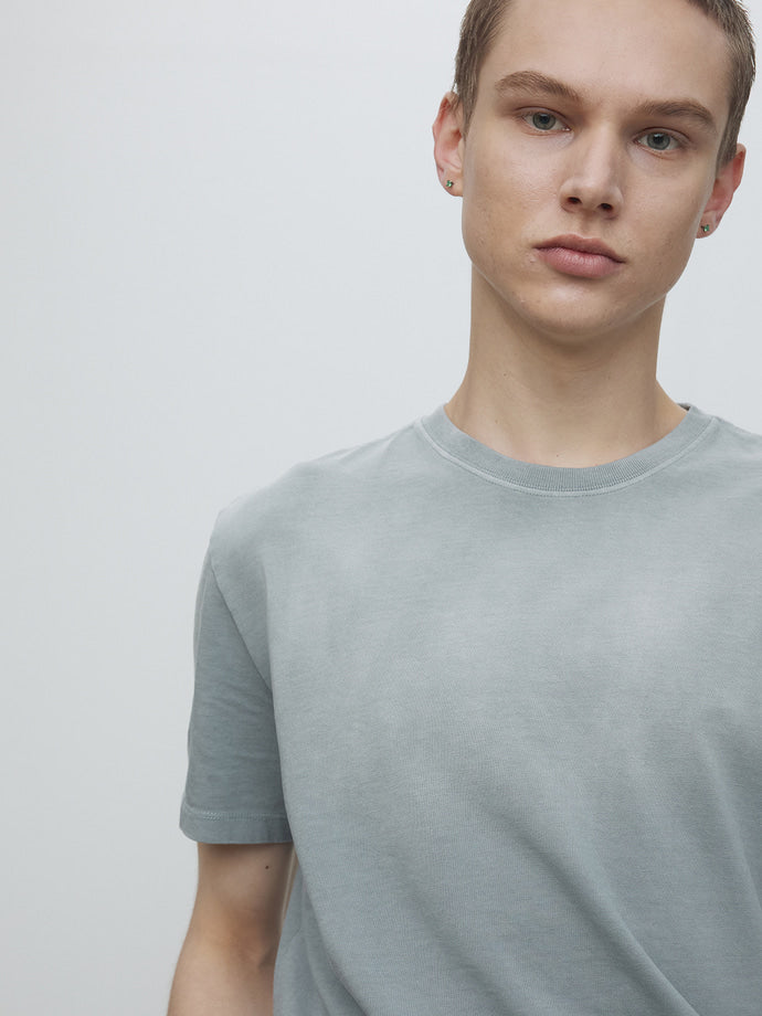 Tonywack - Signature Garment Dyed T-Shirt (Glacier Grey) product image 5 | TRAB K-Fashion Australia