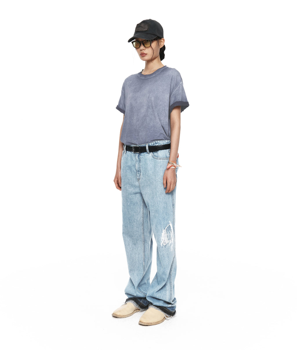 XLIM - Ep.8 03 T-Shirt (Washed Blue) product image 6 | TRAB K-Fashion Australia