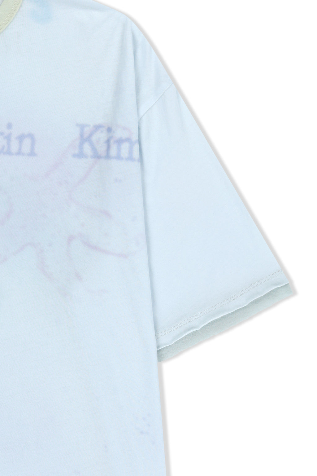 Matin Kim - Sketch Graffiti Over Fit Top (Light Blue) product image 4 | TRAB K-Fashion Australia