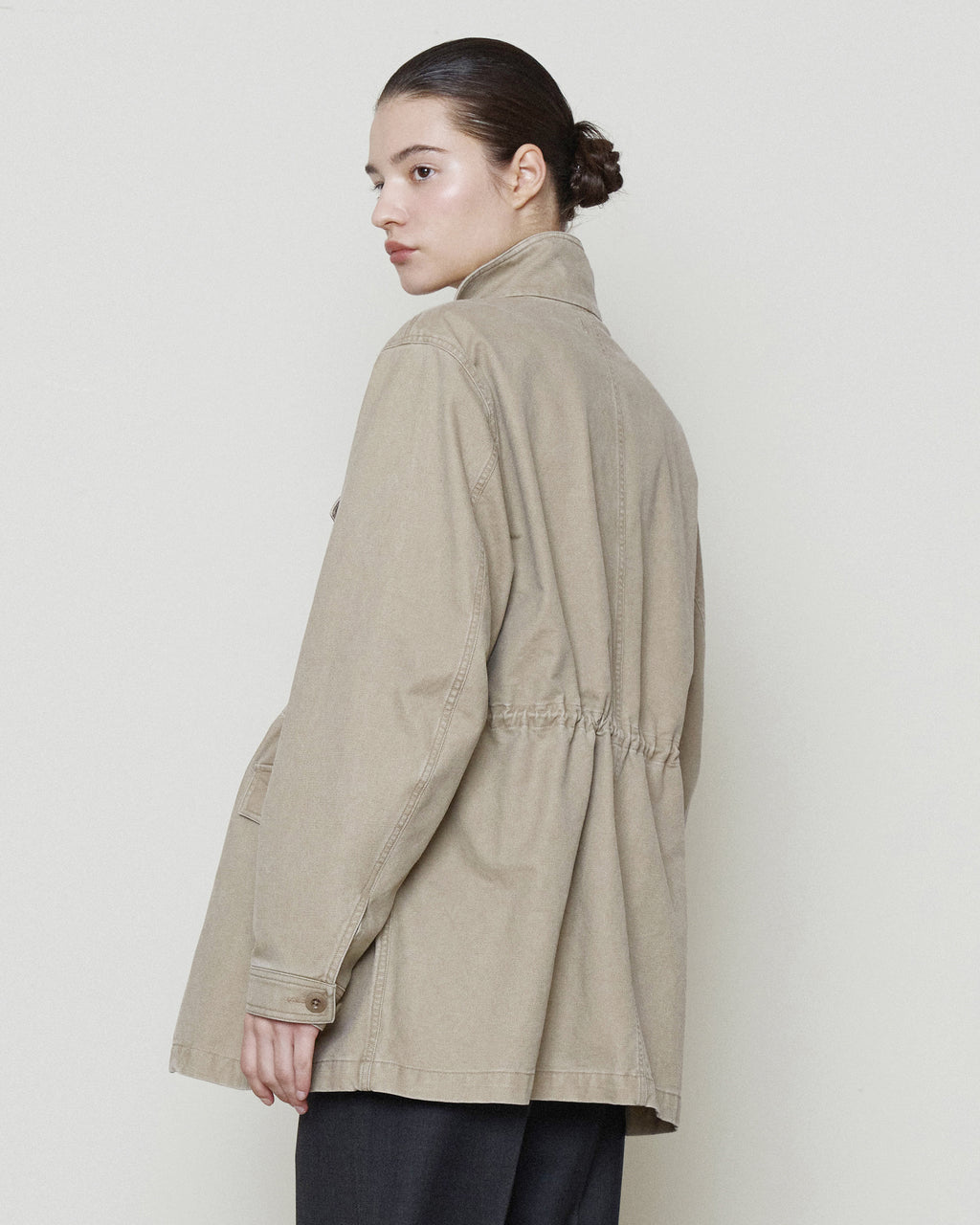 Brownyard - M-65 Field Jacket (Washed Beige) product image 4 | TRAB K-Fashion Australia