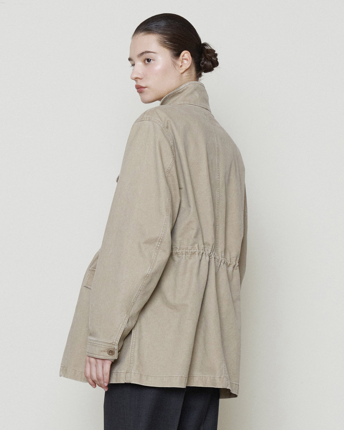 Brownyard - M-65 Field Jacket (Washed Beige) product image 4 | TRAB K-Fashion Australia