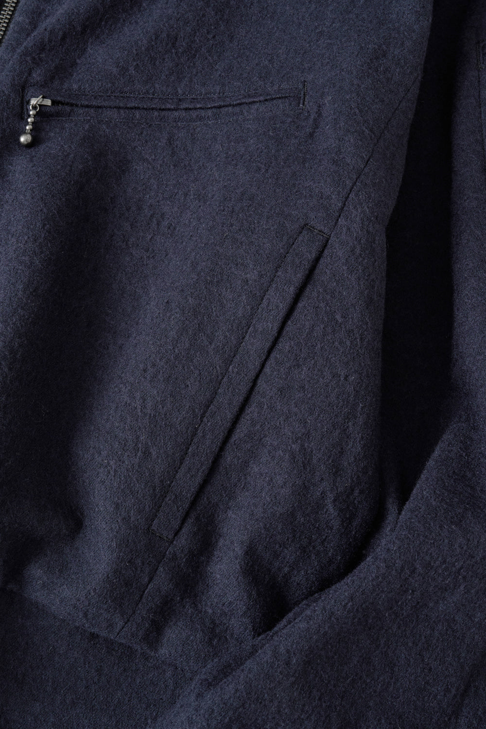 Hatchingroom - Hairy Bomber Jacket Dark (Navy) product image 9 | TRAB K-Fashion Australia