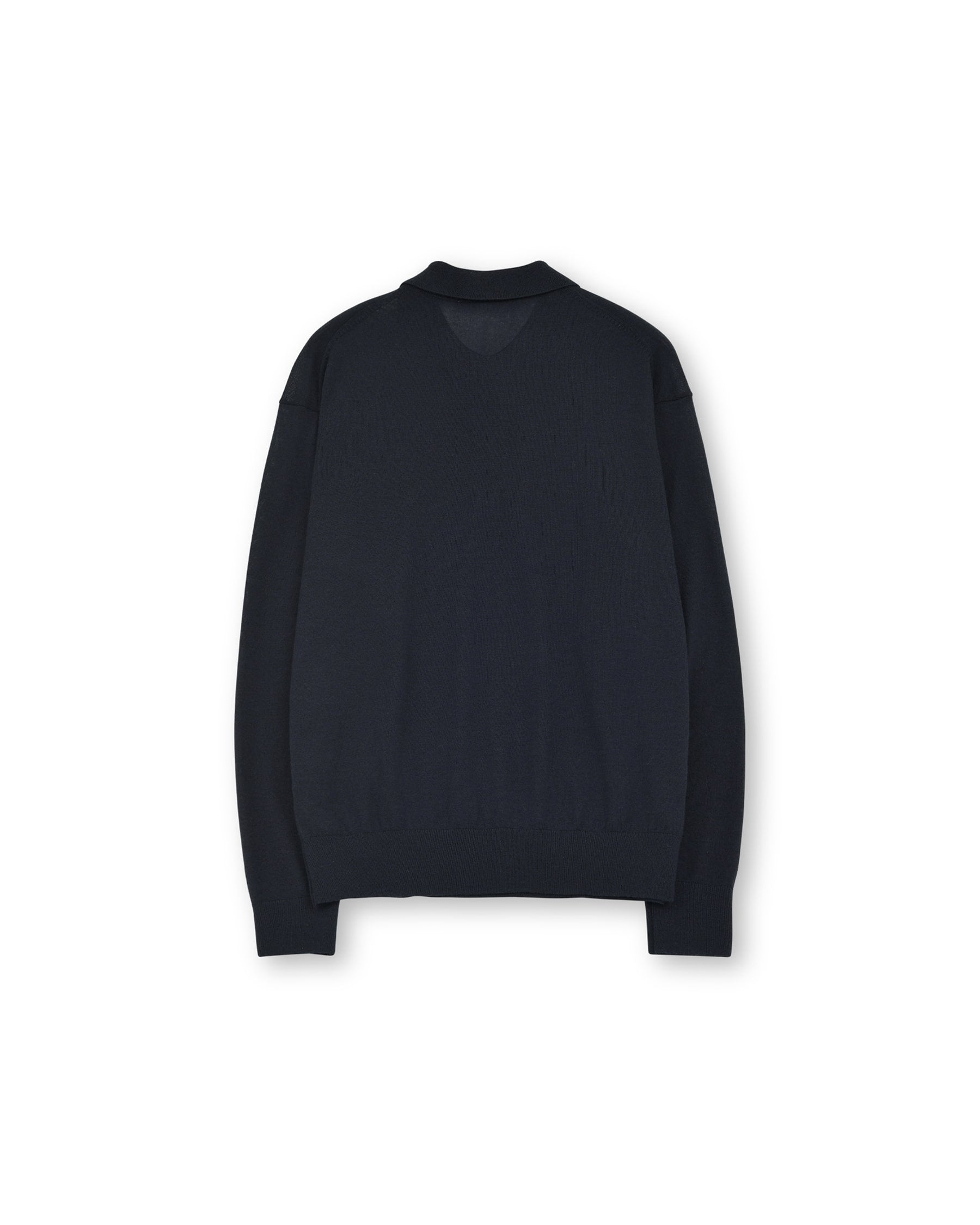 Brownyard - Knit Pique Shirt (Dark Navy) product image 6 | TRAB K-Fashion Australia