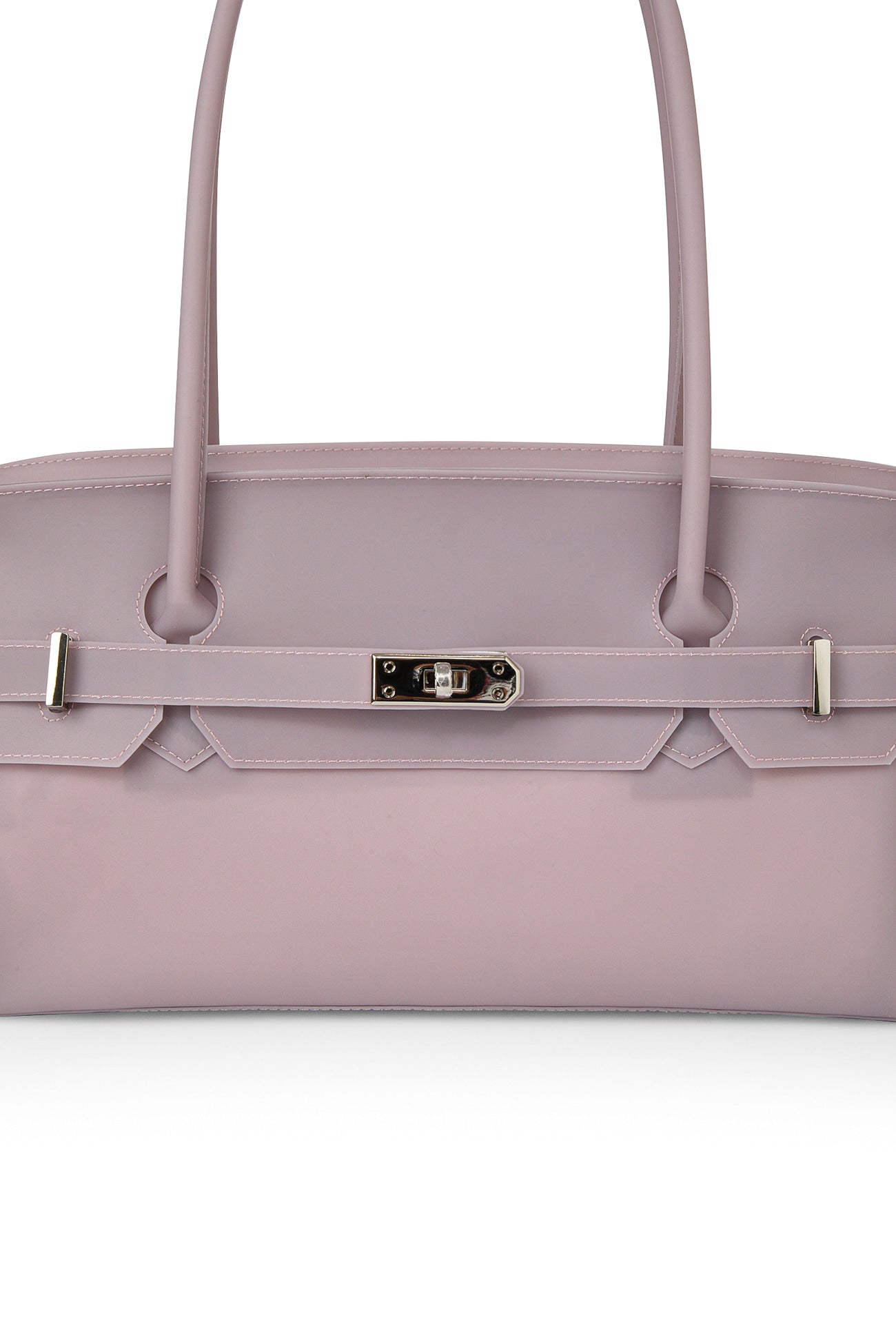 Deinet - [free Card Wallet] Jelly Two-Way Bag (Grey) product image 6 | TRAB K-Fashion Australia