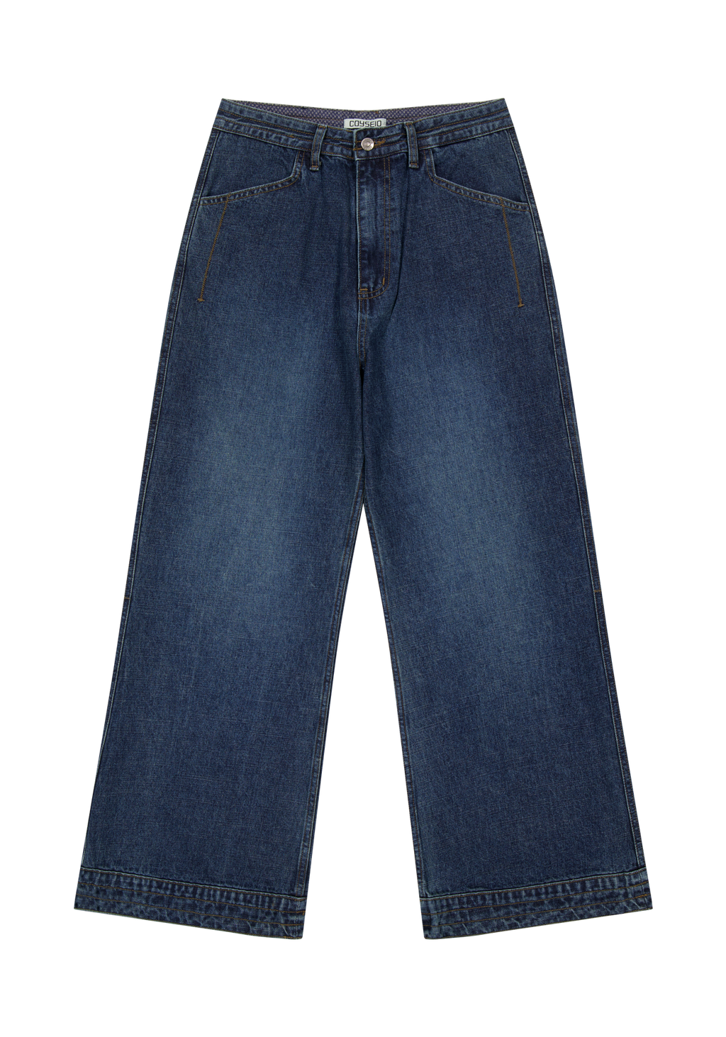 Coyseio - Deep Denim Pants (Navy) product image 2 | TRAB K-Fashion Australia