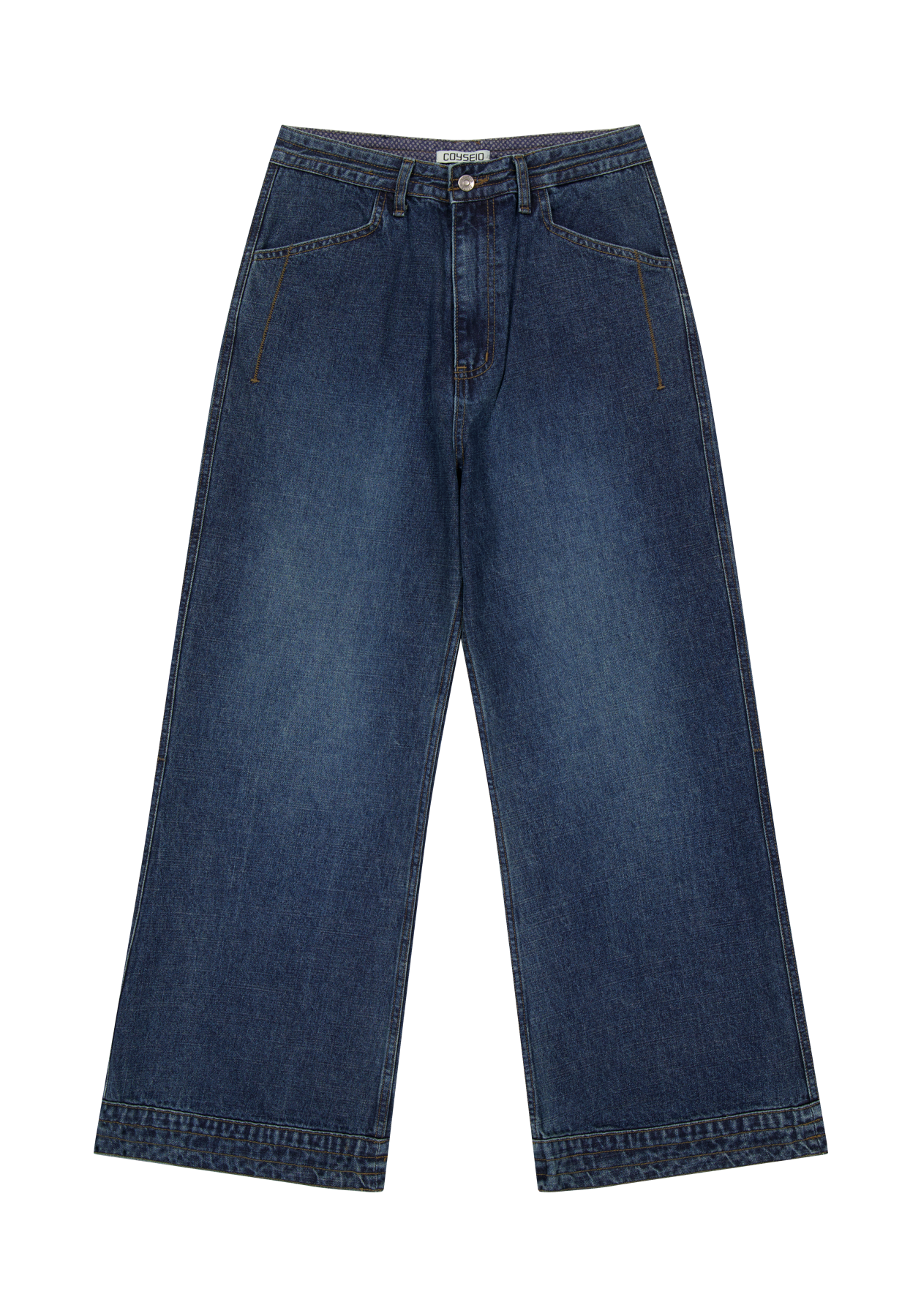 Coyseio - Deep Denim Pants (Navy) product image 2 | TRAB K-Fashion Australia