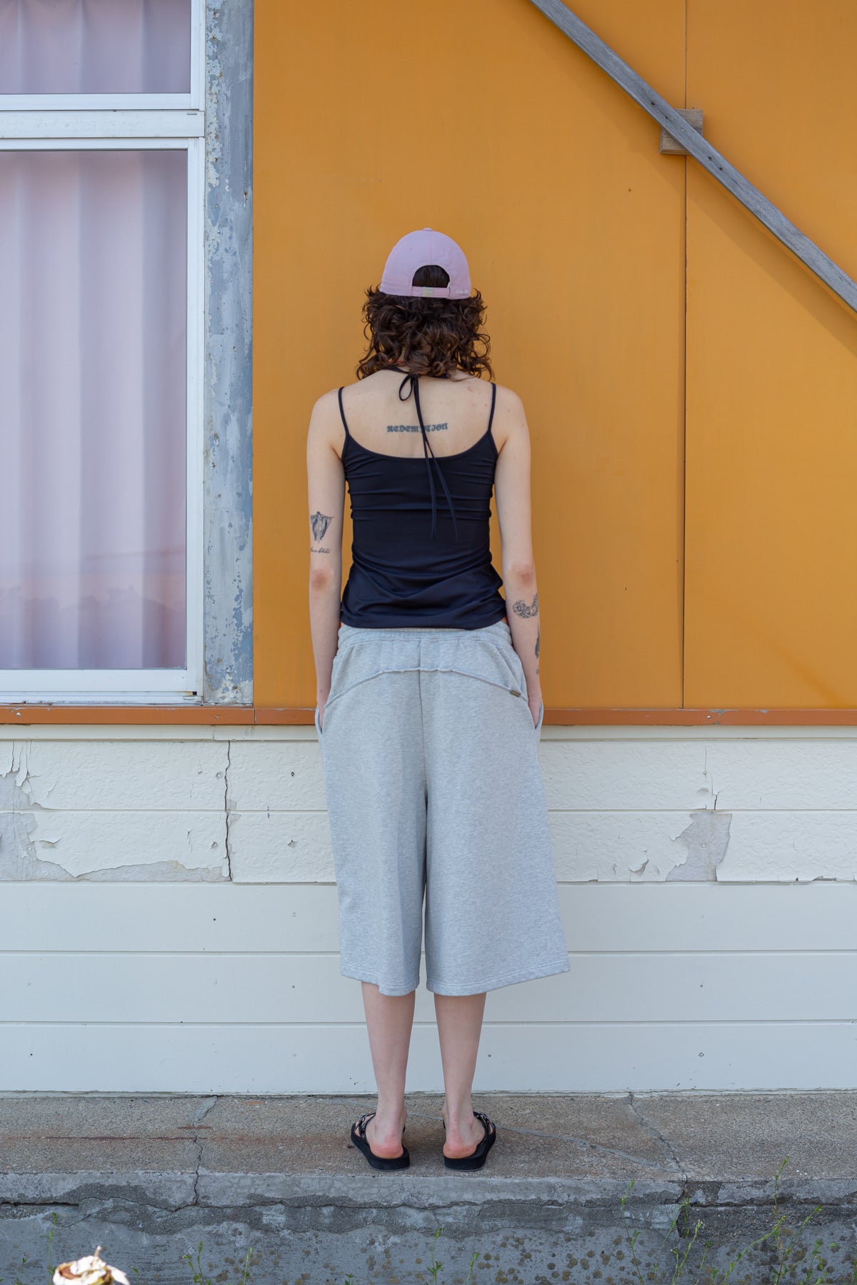 Matin Kim - String Halter Neck Tank Top (Black) product image 8 | TRAB K-Fashion Australia