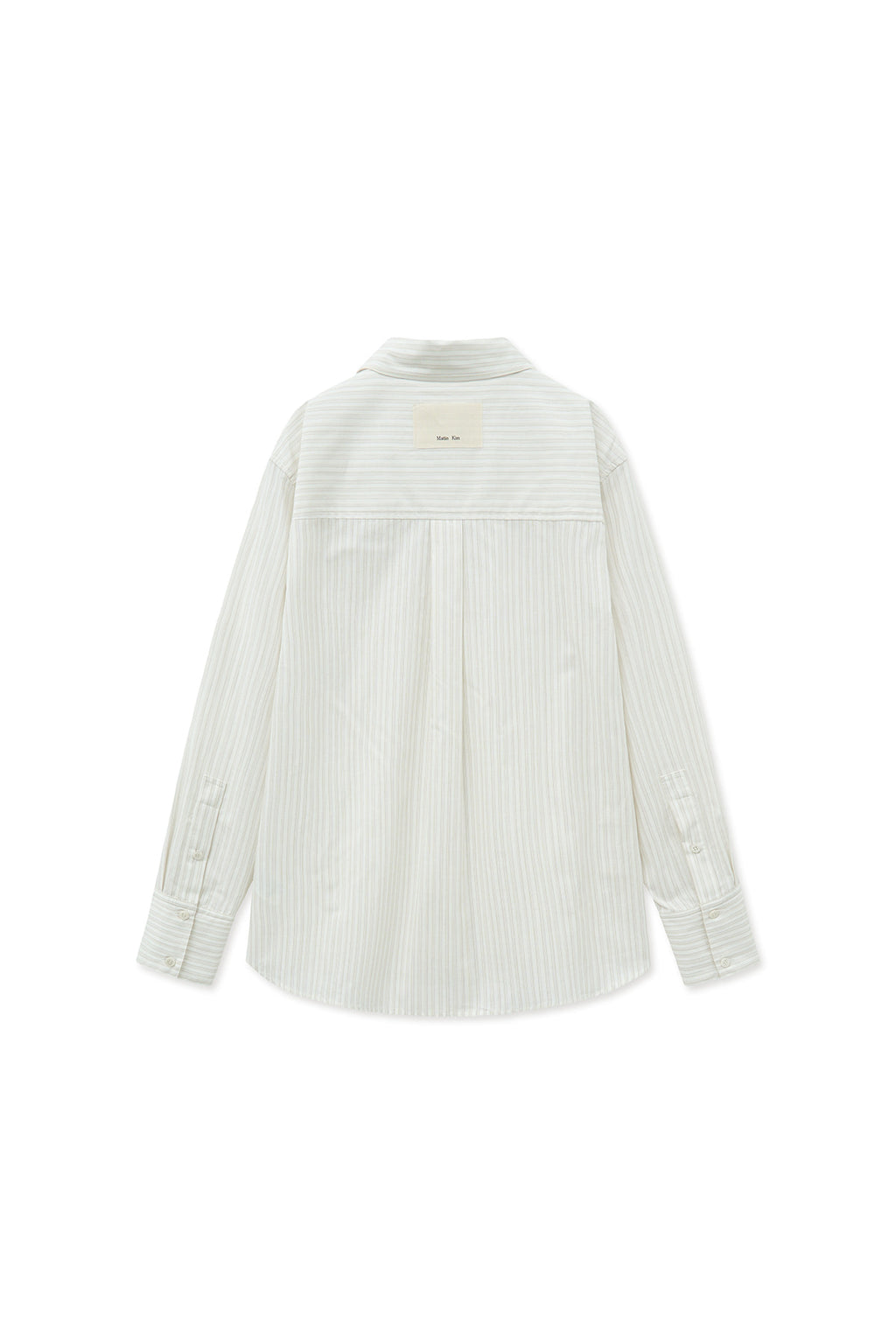 Matin Kim - Pocket Line Point Shirt (Beige) product image 2 | TRAB K-Fashion Australia