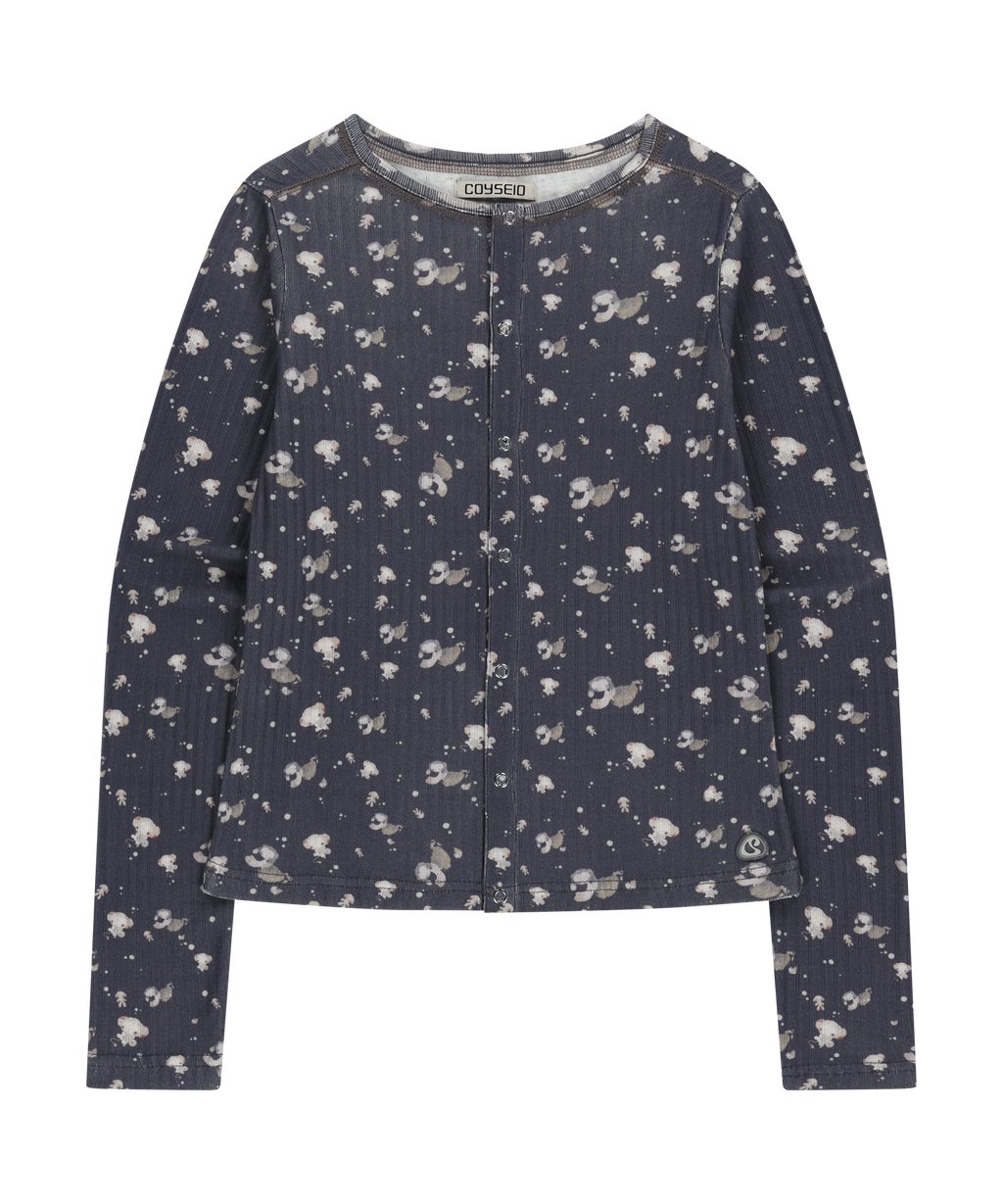 Coyseio - Cotton Cuddle Longsleeves (Navy) product image 1 | TRAB K-Fashion Australia