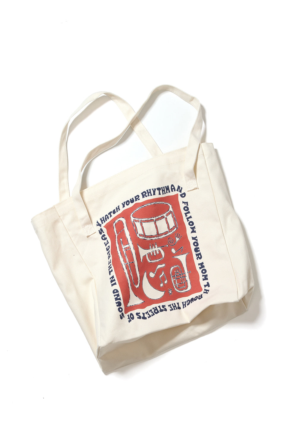 Hatchingroom - Sound Garden Eco-Bag (Natural) product image 3 | TRAB K-Fashion Australia