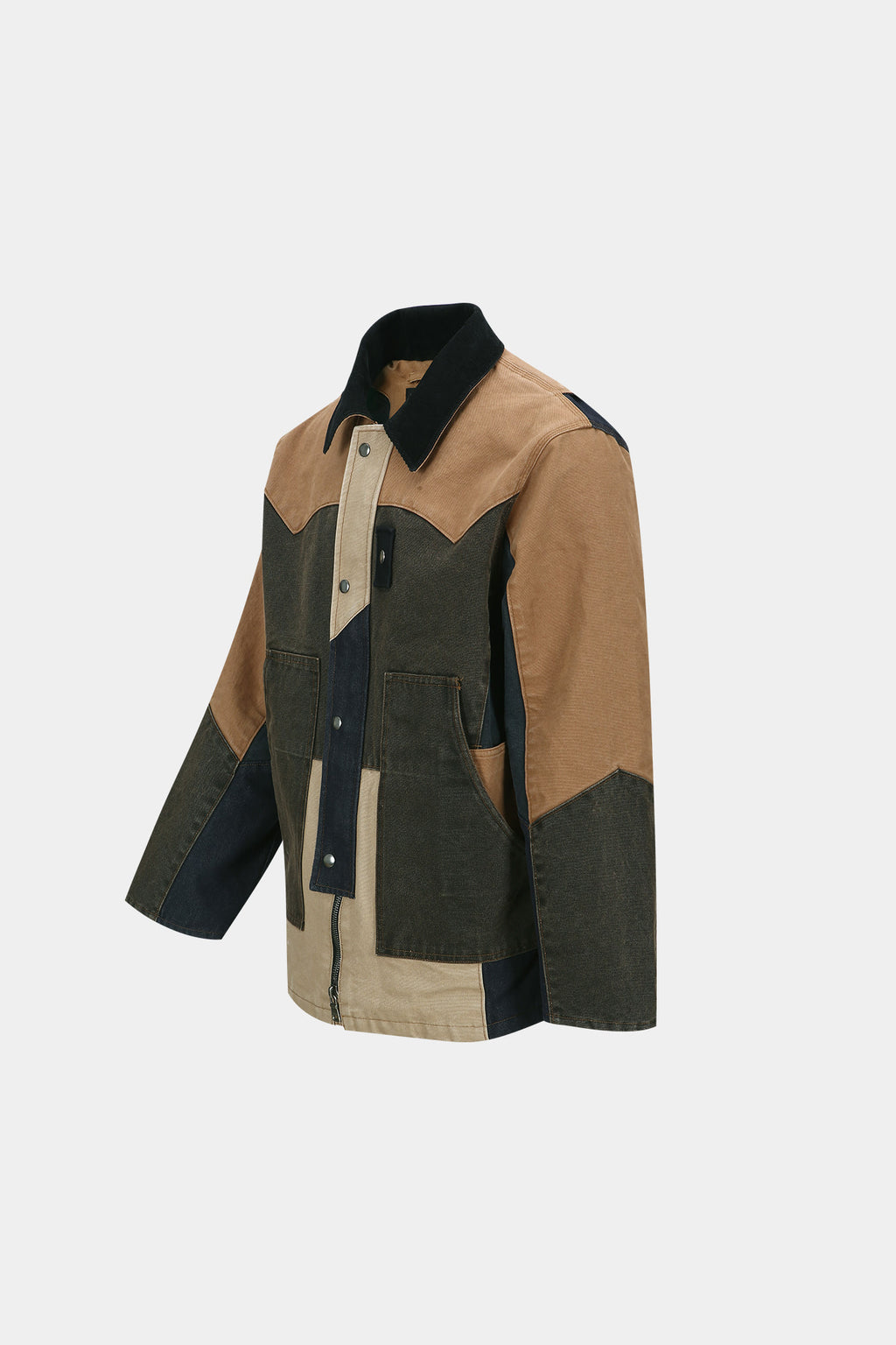 Andersson Bell - Patchwork Washed Jacket (Multi) product image 8 | TRAB K-Fashion Australia