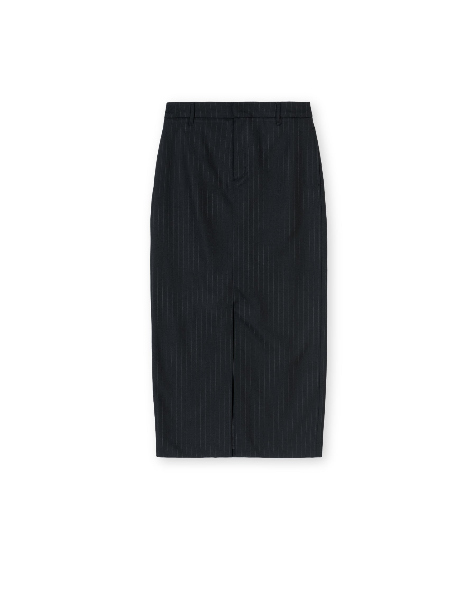 Brownyard - H Line Long Skirt (Black Stripe) product image 4 | TRAB K-Fashion Australia